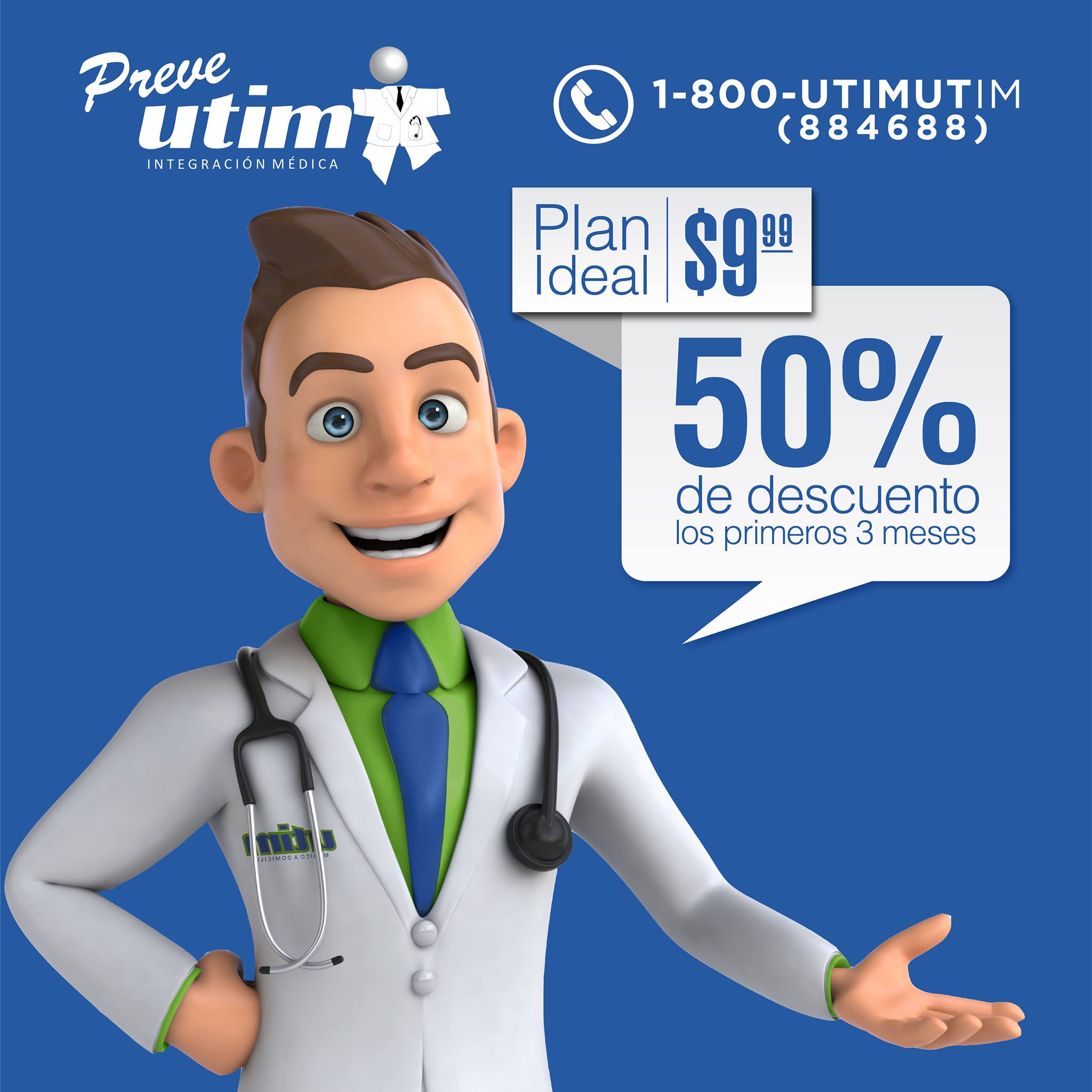 UTIM - Sabías que con tu Plan ideal recibes el 50% de...