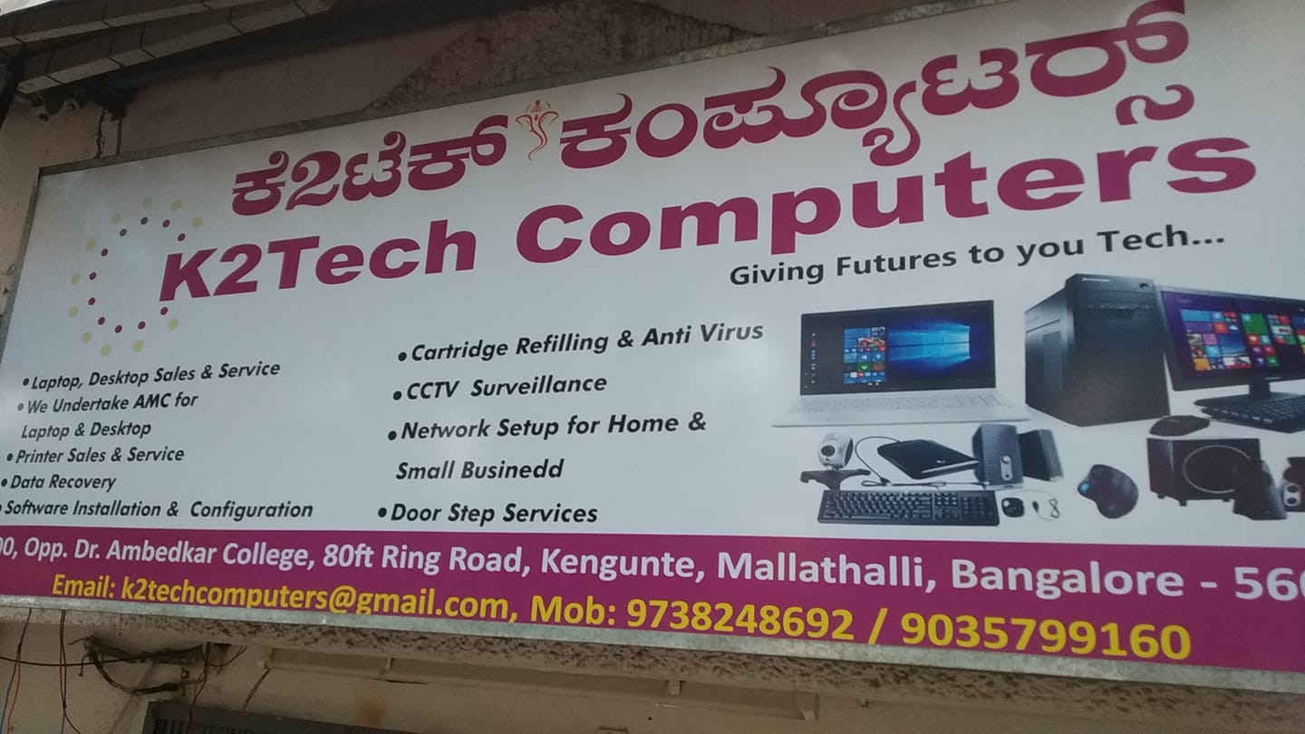 K2 Tech computers | Bangalore