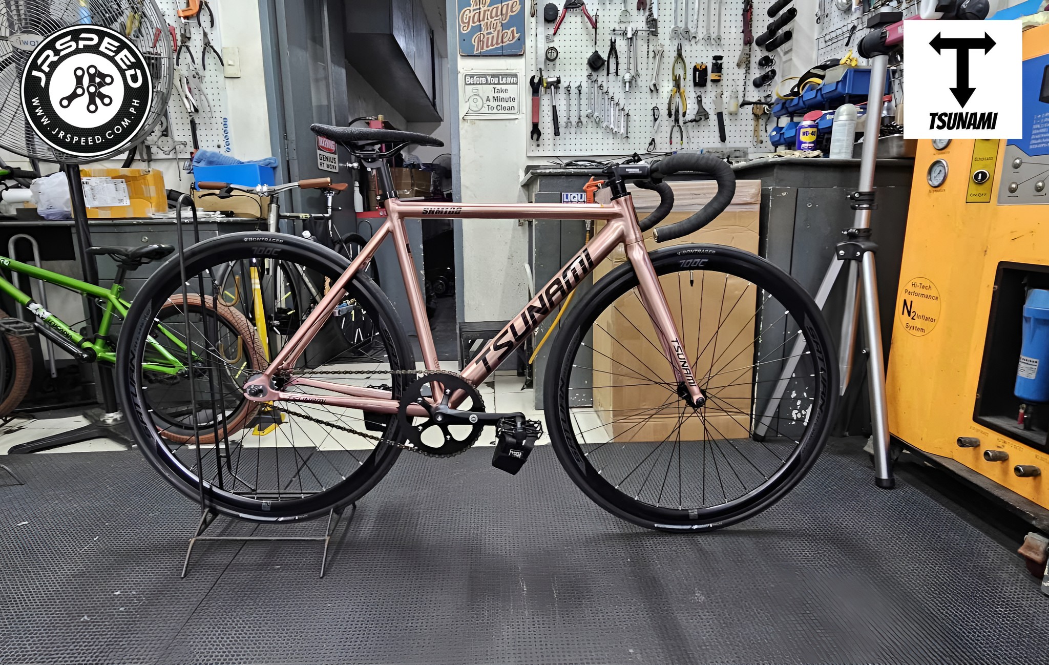 Jrspeed - Thank you Kuys ️😊👍🚴 Tsunami Snm100 Track Fixie Custom Build 🫶 ...