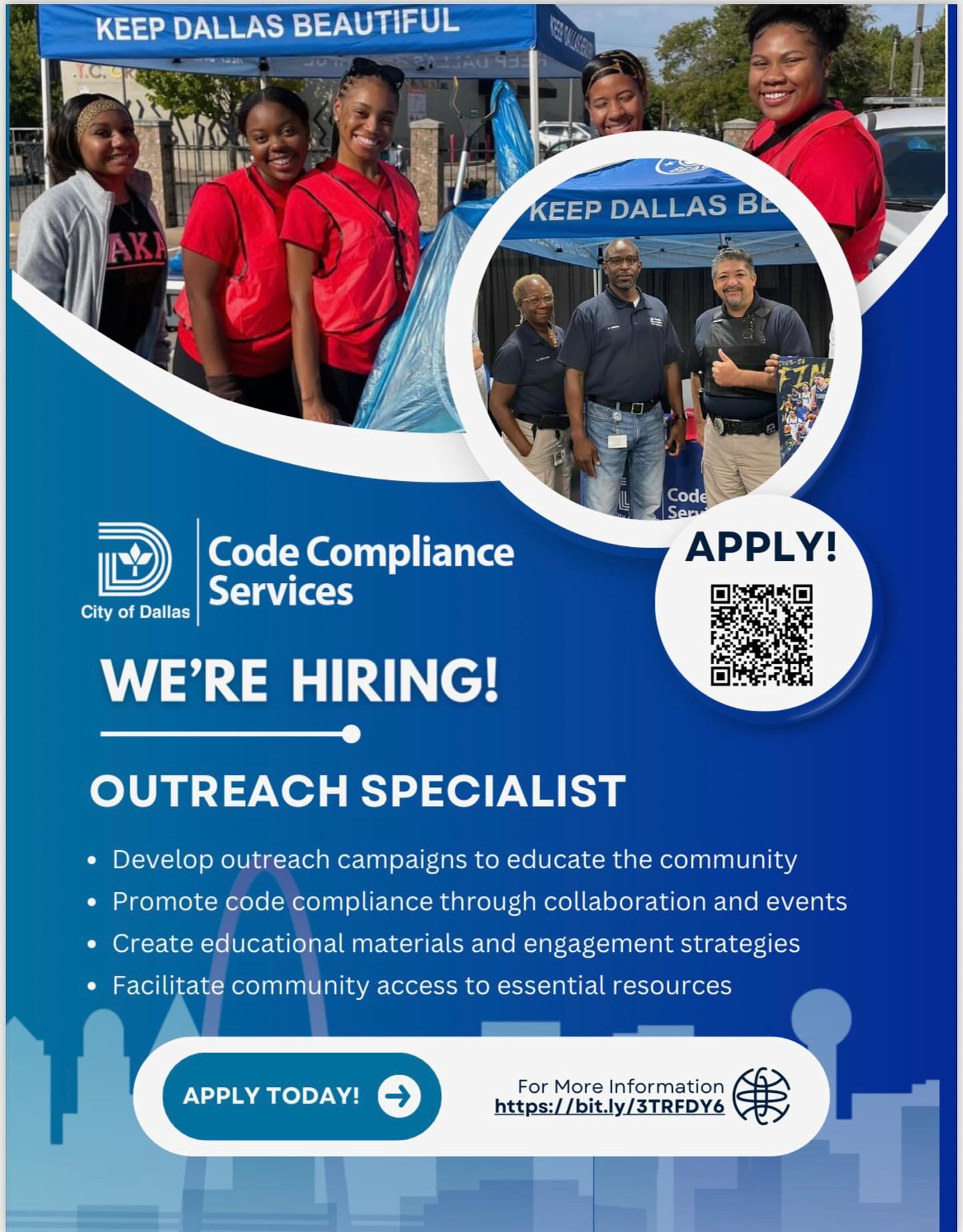 We are HIRING📣📣📣... - City of Dallas Code Compliance Services | Facebook