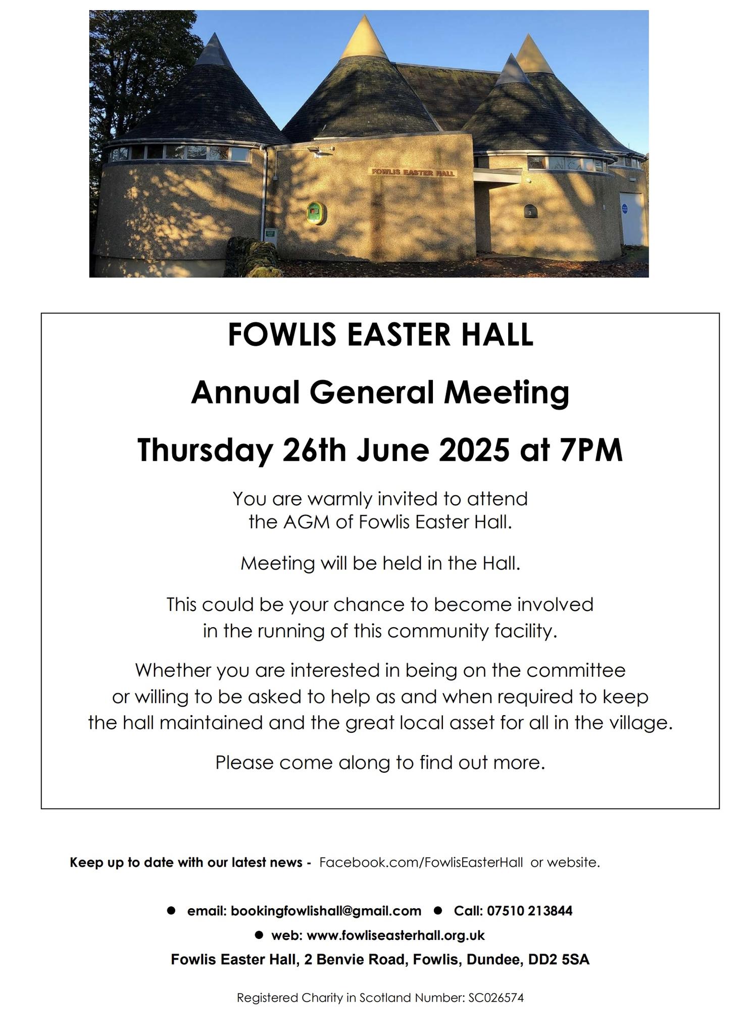 Fowlis Easter Hall