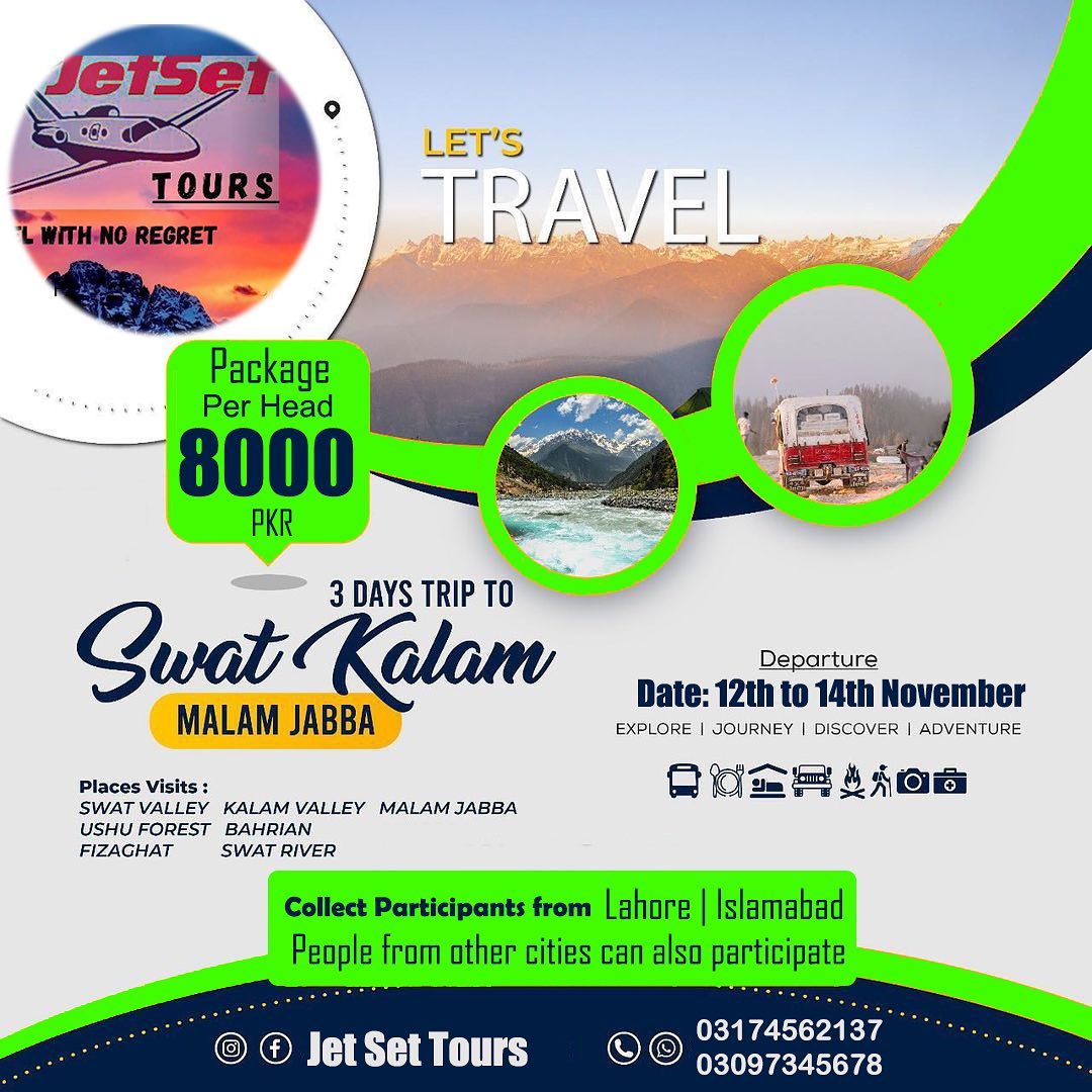 Jet set tours ️ - Jetset Tours presents you 3 days trip to...