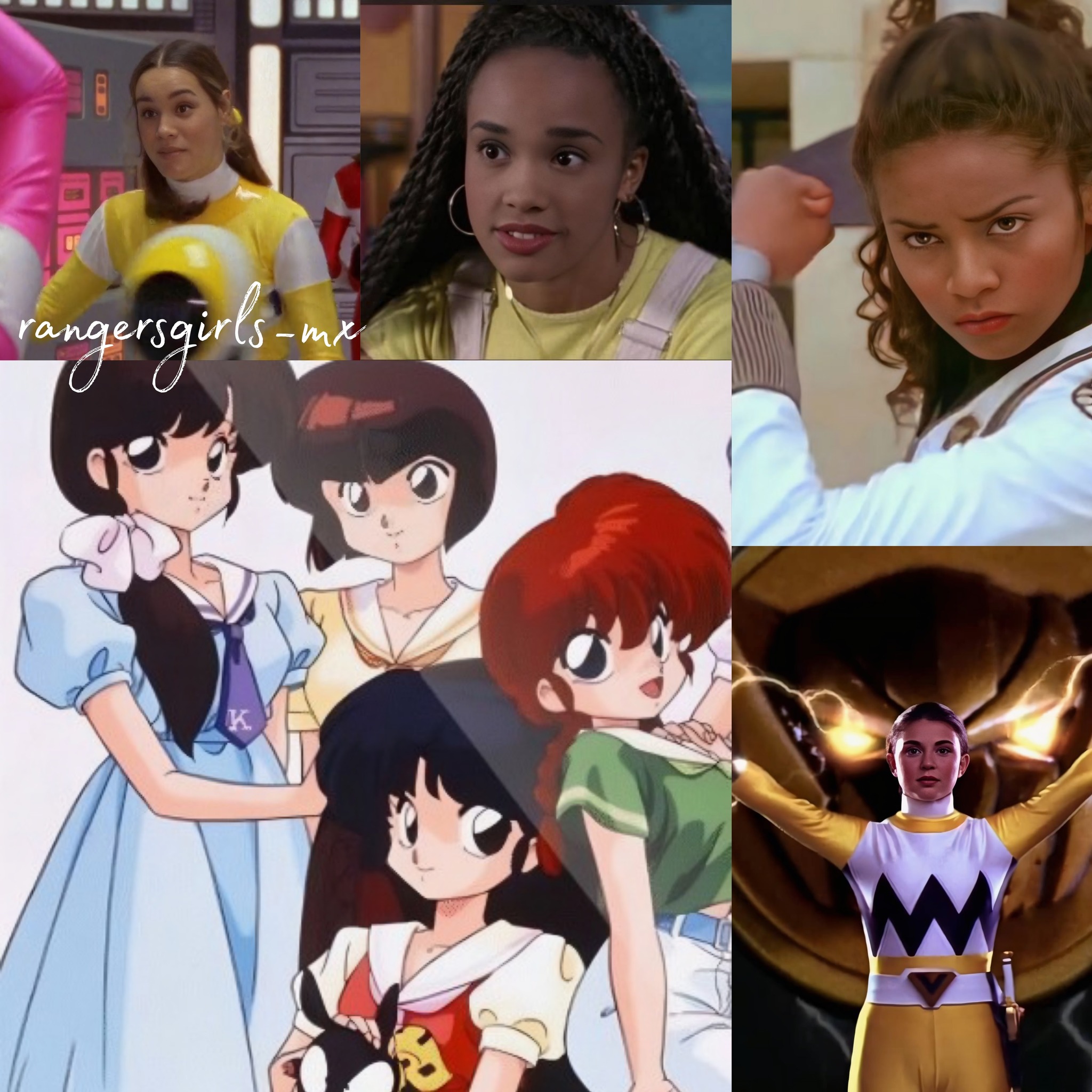 rangersgirls_mx - En un universo alterno estos personajes de Ranma ...