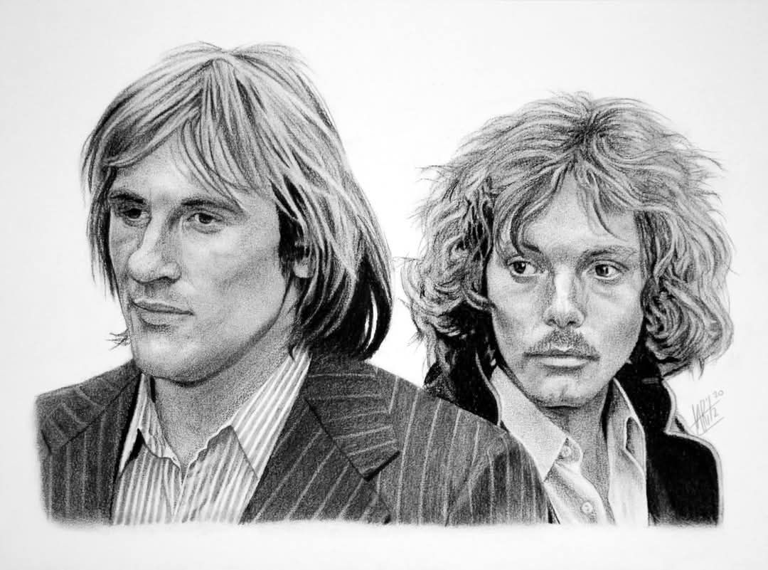 A.Ritz, portraits et dessins