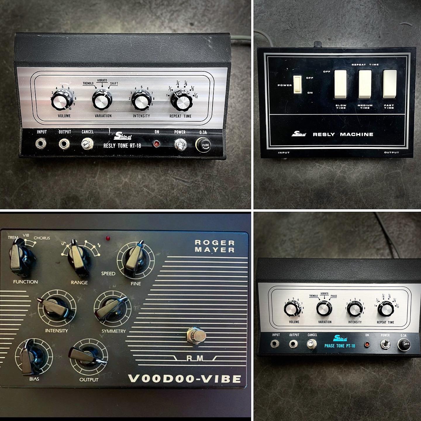 Roger Mayer Voodoo Vibe TC pedal in brand new condition