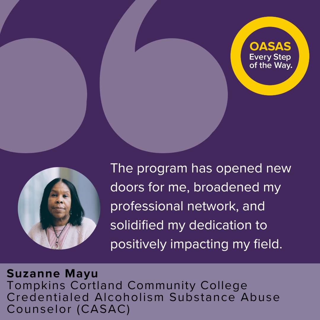NYS - Congratulations to Suzanne Mayu on completing the Credentialed ...