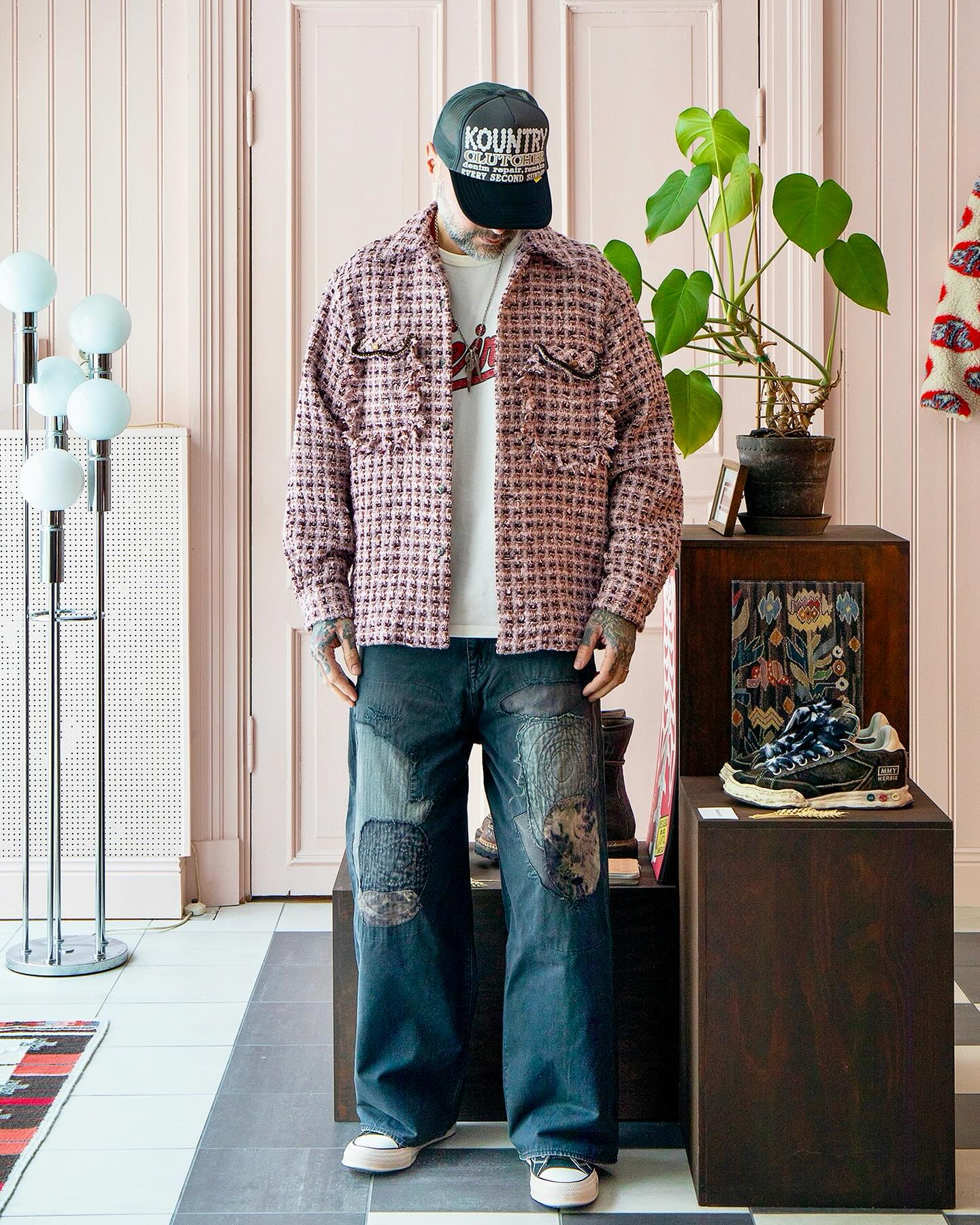 Kapital Fancy Shirt / Katsuragi Baggy Pants #panchoandlefty 