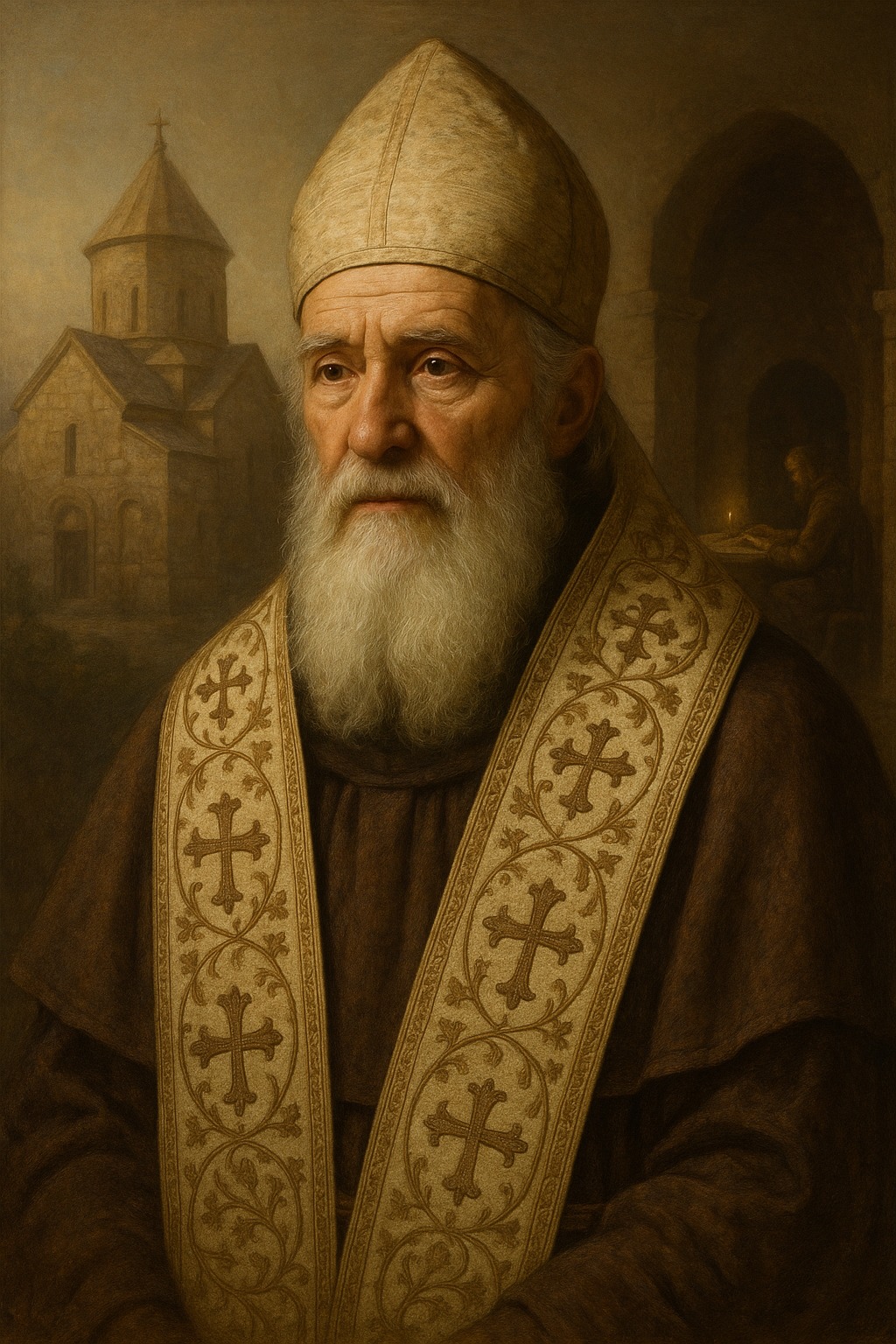 20 November: Saint Isaac, Archbishop of Armenia Isaac (Sahak Partev ...