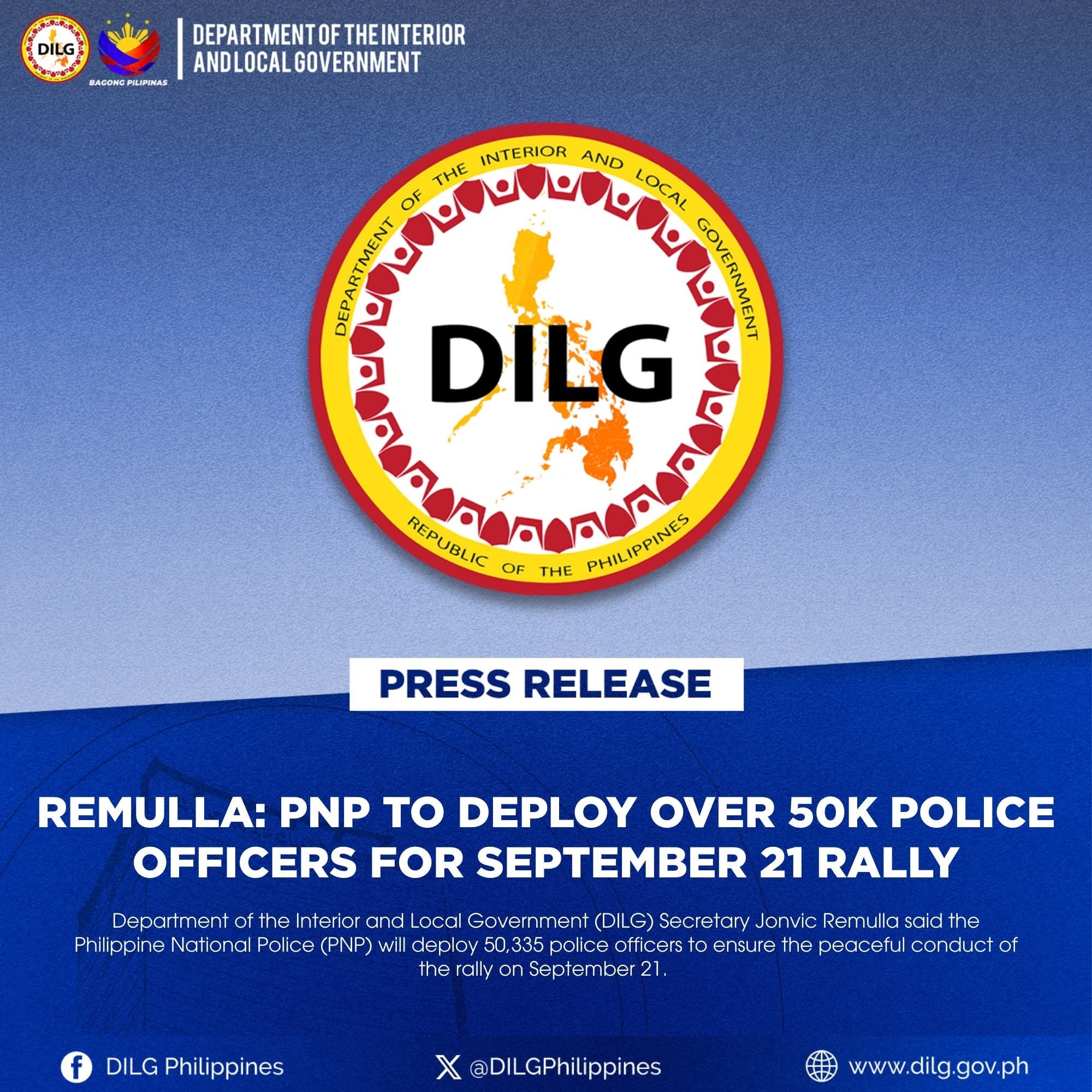 IBC TV 13 - Magde-deploy ng nasa 50,335 na tauhan ang PNP... | Facebook