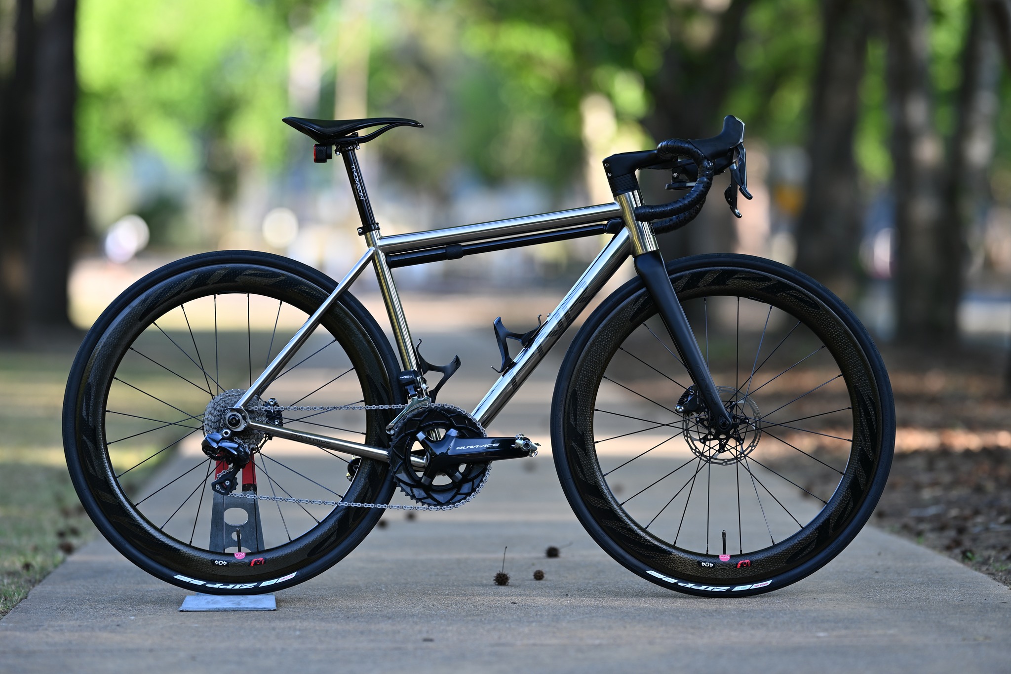Fix N Ride - Titanium can be polished to look like a...