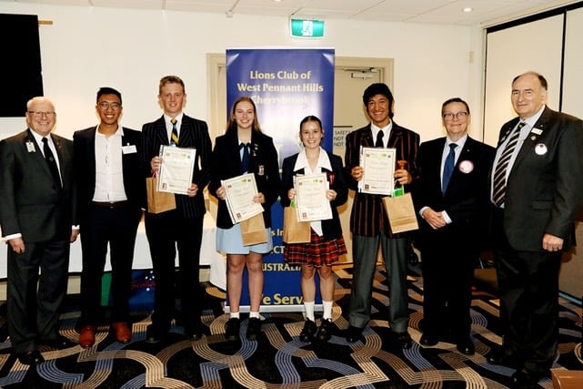 Congratulations... - West Pennant Hills-Cherrybrook Lions Club