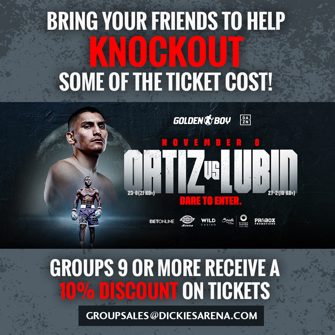 Dickies Arena - Need tickets for a group of 9 or more to... | Facebook