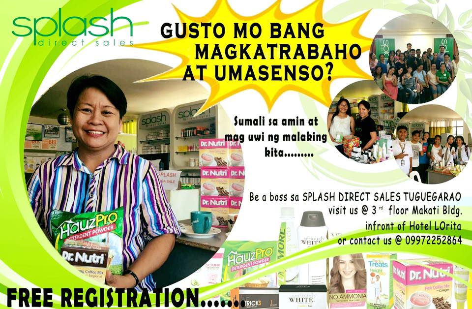 Spla... - Splash Direct Sales - Tuguegarao City Cagayan Branch