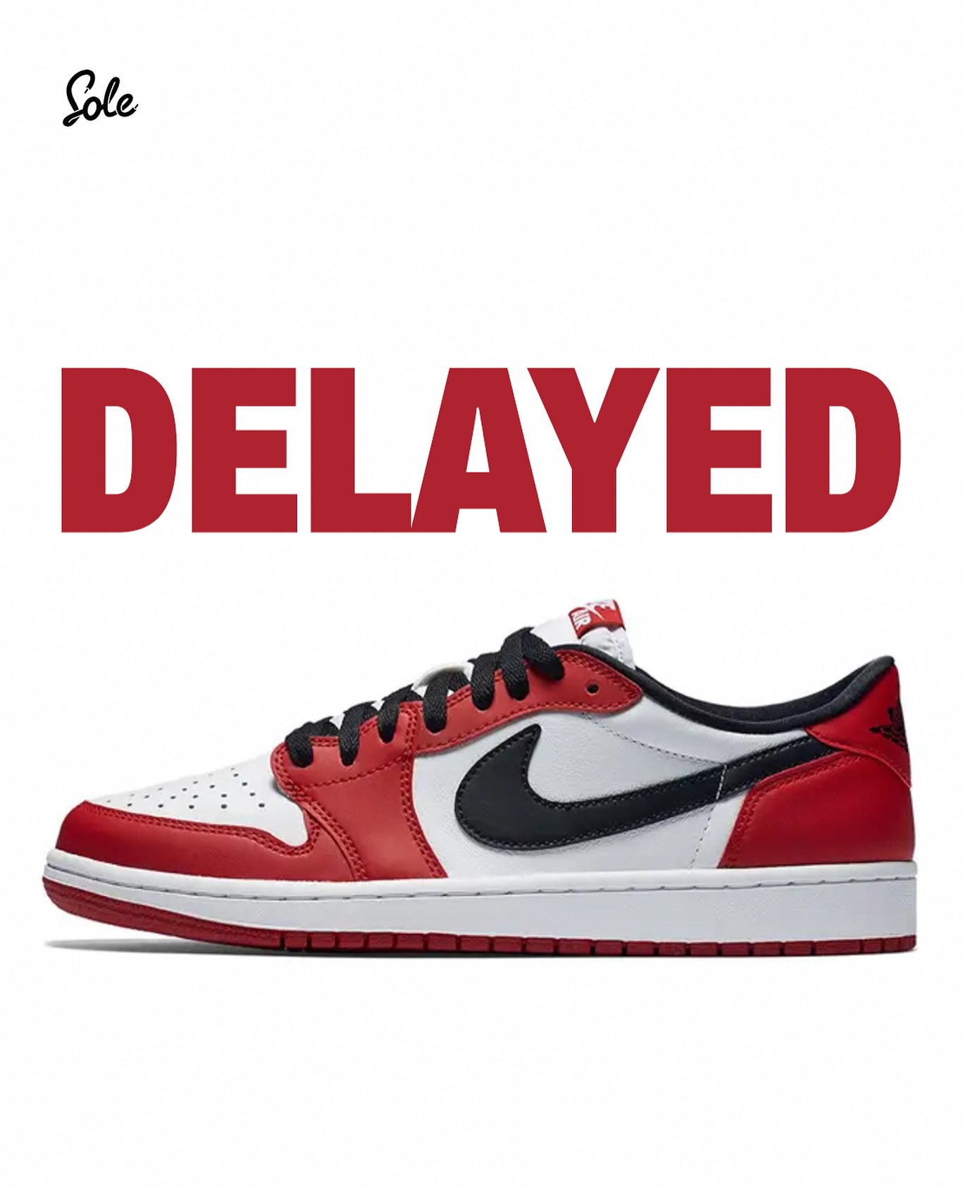 Not another one. ?‍♂️ The Air Jordan 1 Low Chicago is now set 