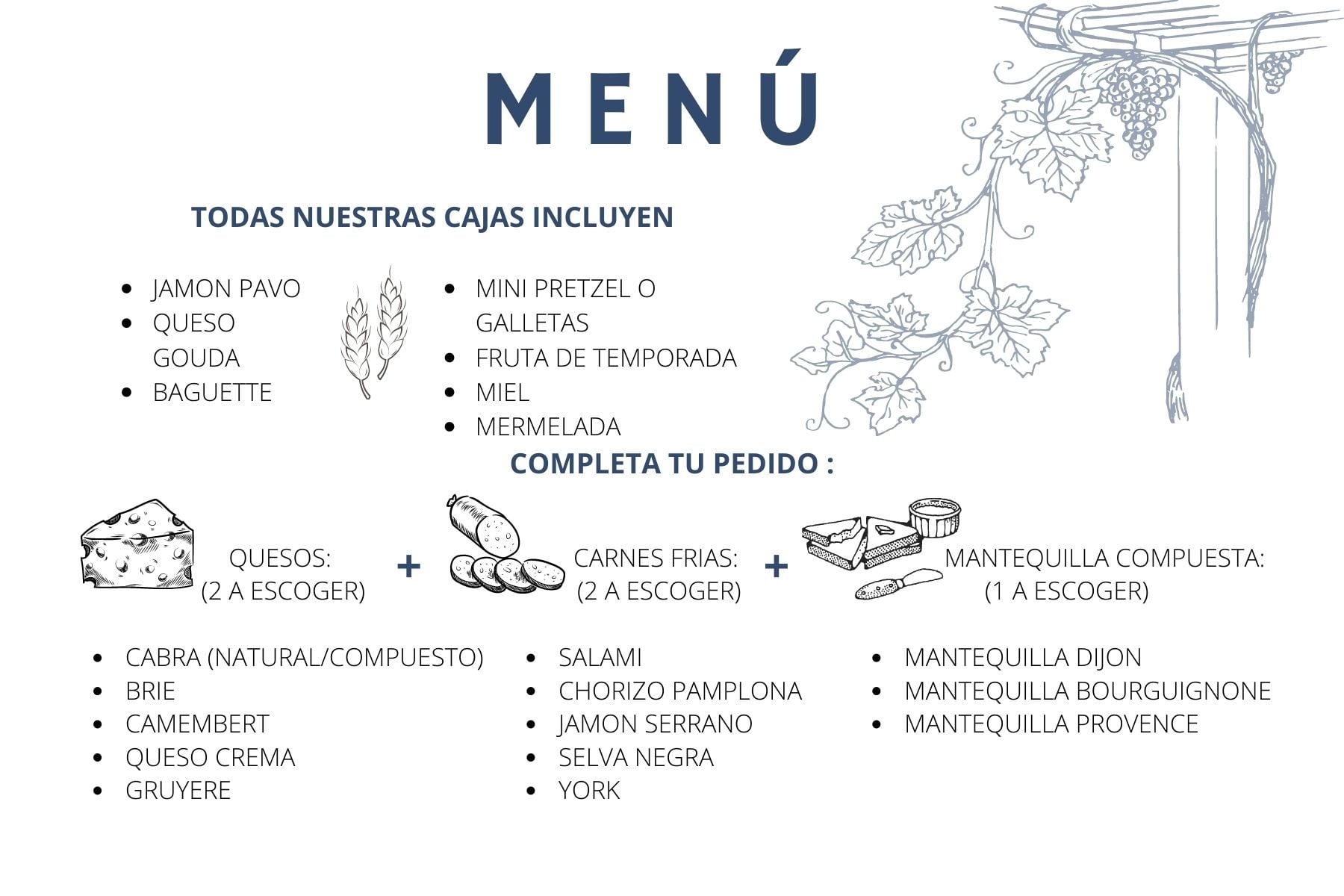 L'Apéro GDL - Te presentamos nuestro menú 😋 Arma tu caja... | Facebook