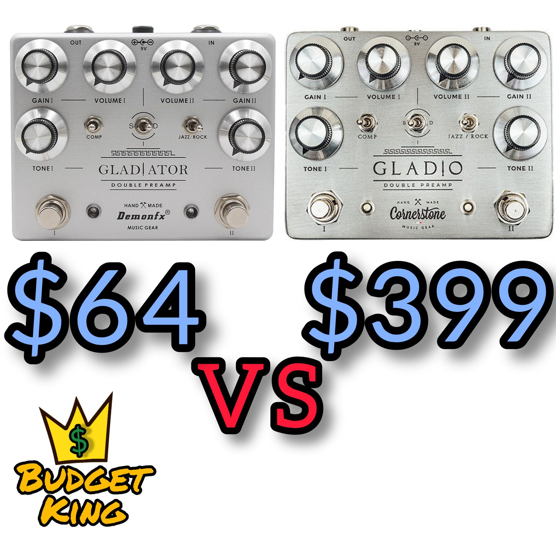 NPD Got my DemonFx Gladiator today. This pedal is based on the