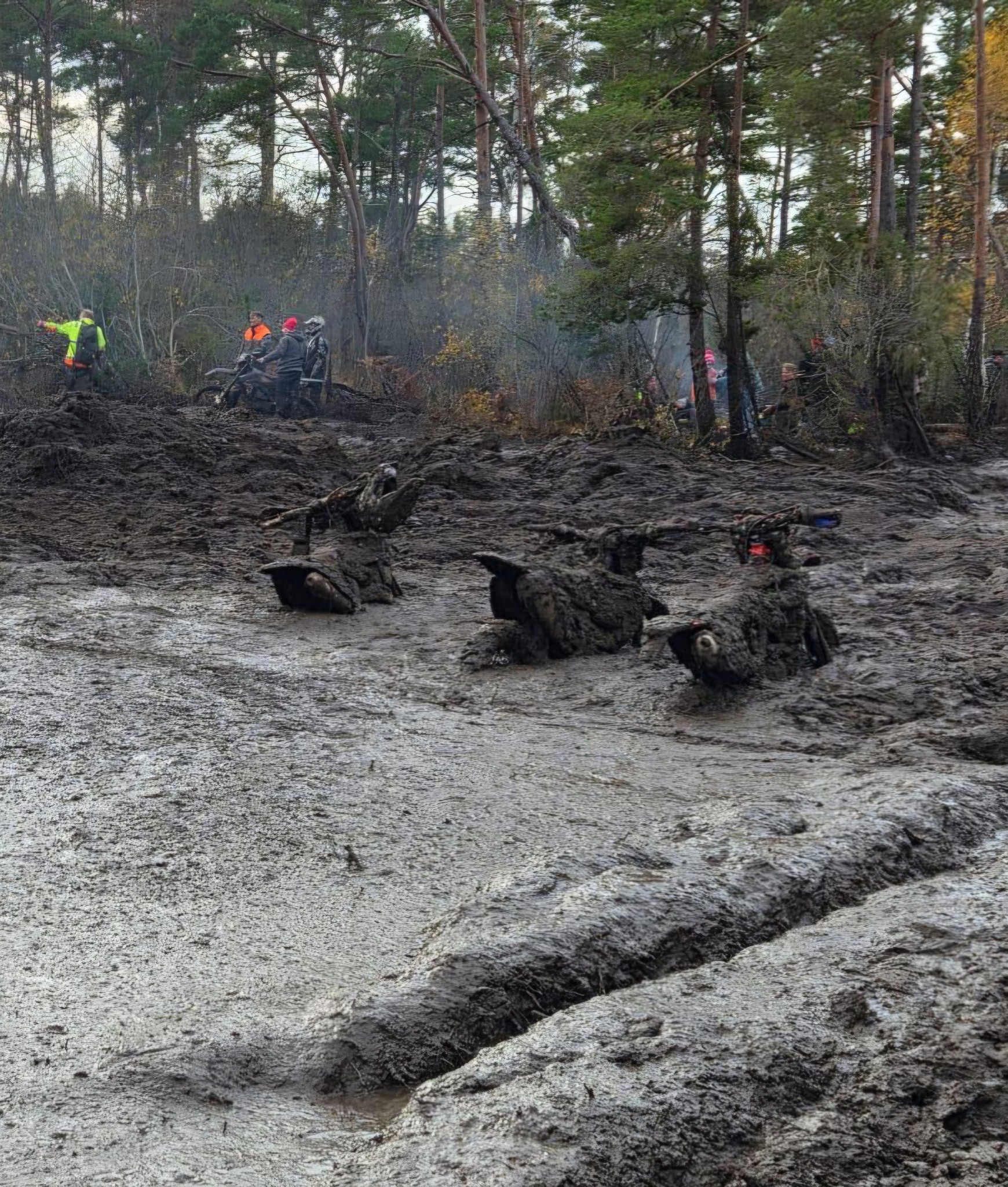 Hard - Gotland Grand National This year was a muddy one. Pic by Anita ...