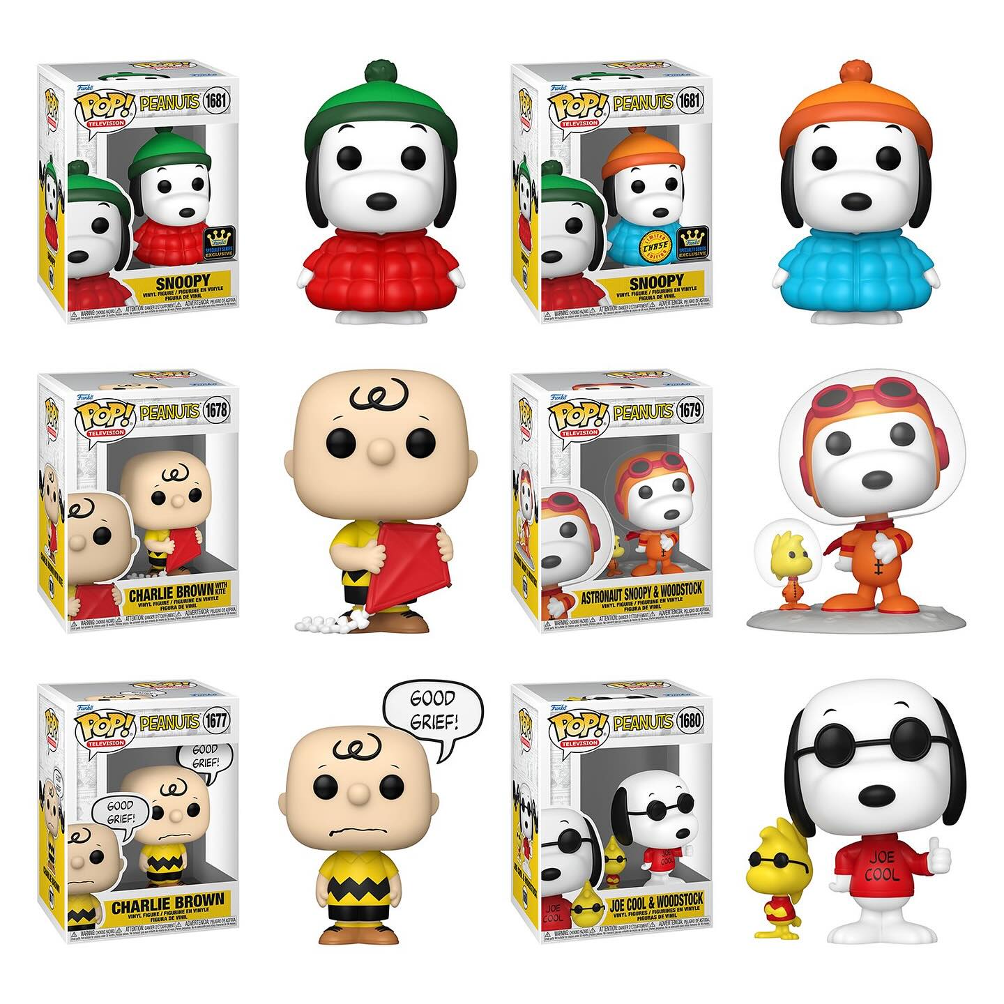 FunkoFinderz - First look at Peanuts Funko Pop! Vinyl including a 