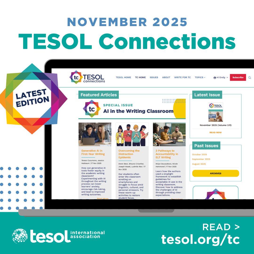 In this video from our... - TESOL International Association | Facebook