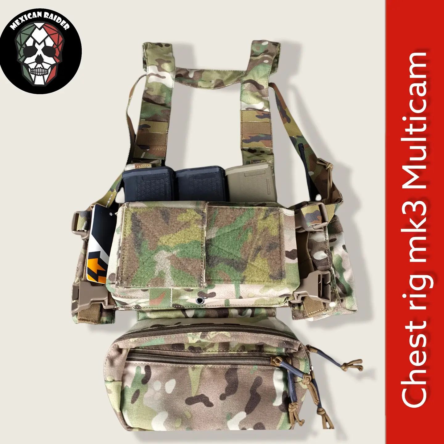 Mexican Raider - Chest rig mk3 Multicam Marca: Idogear...