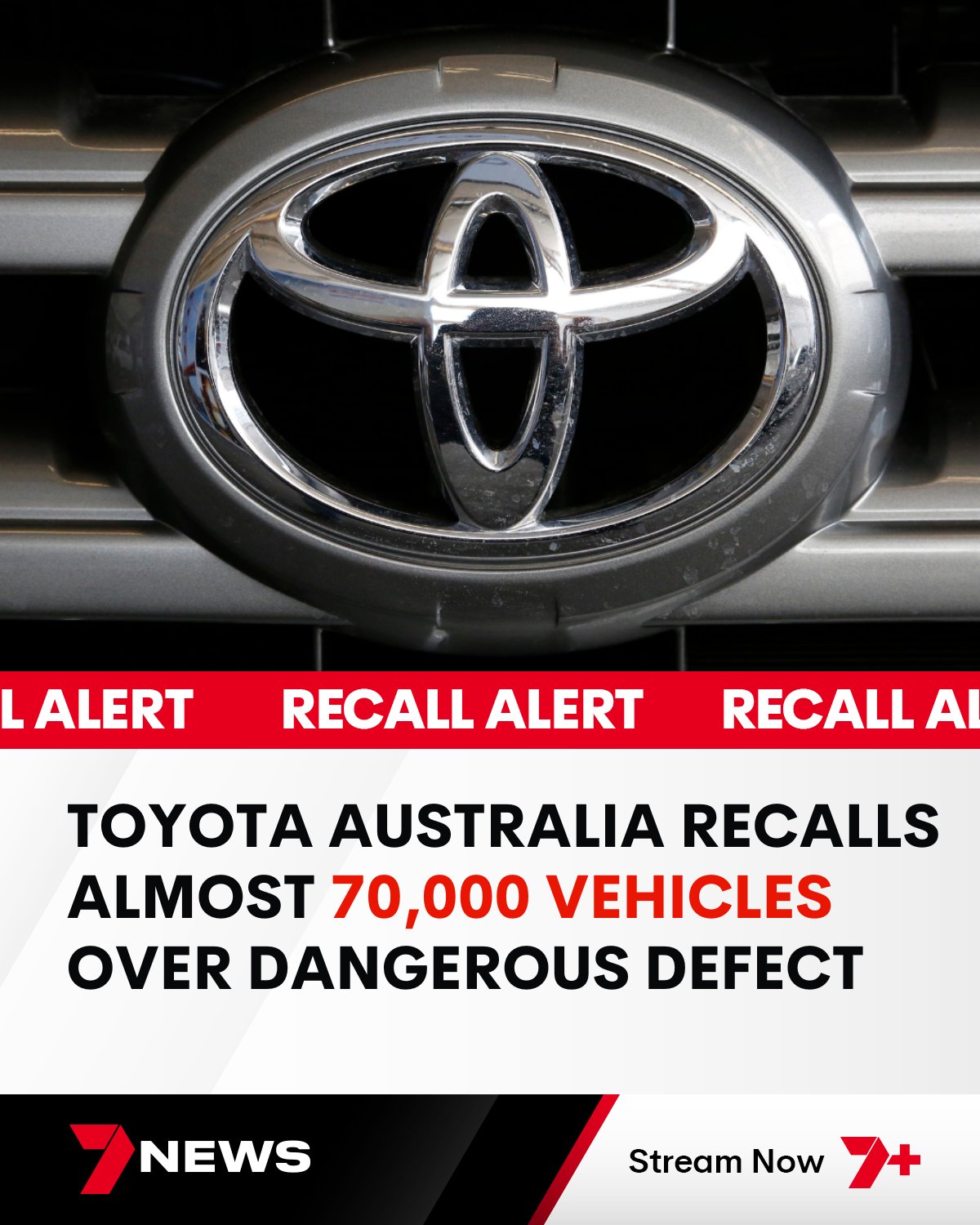 7NEWS Perth - The fault affects vehicles across seven... | Facebook