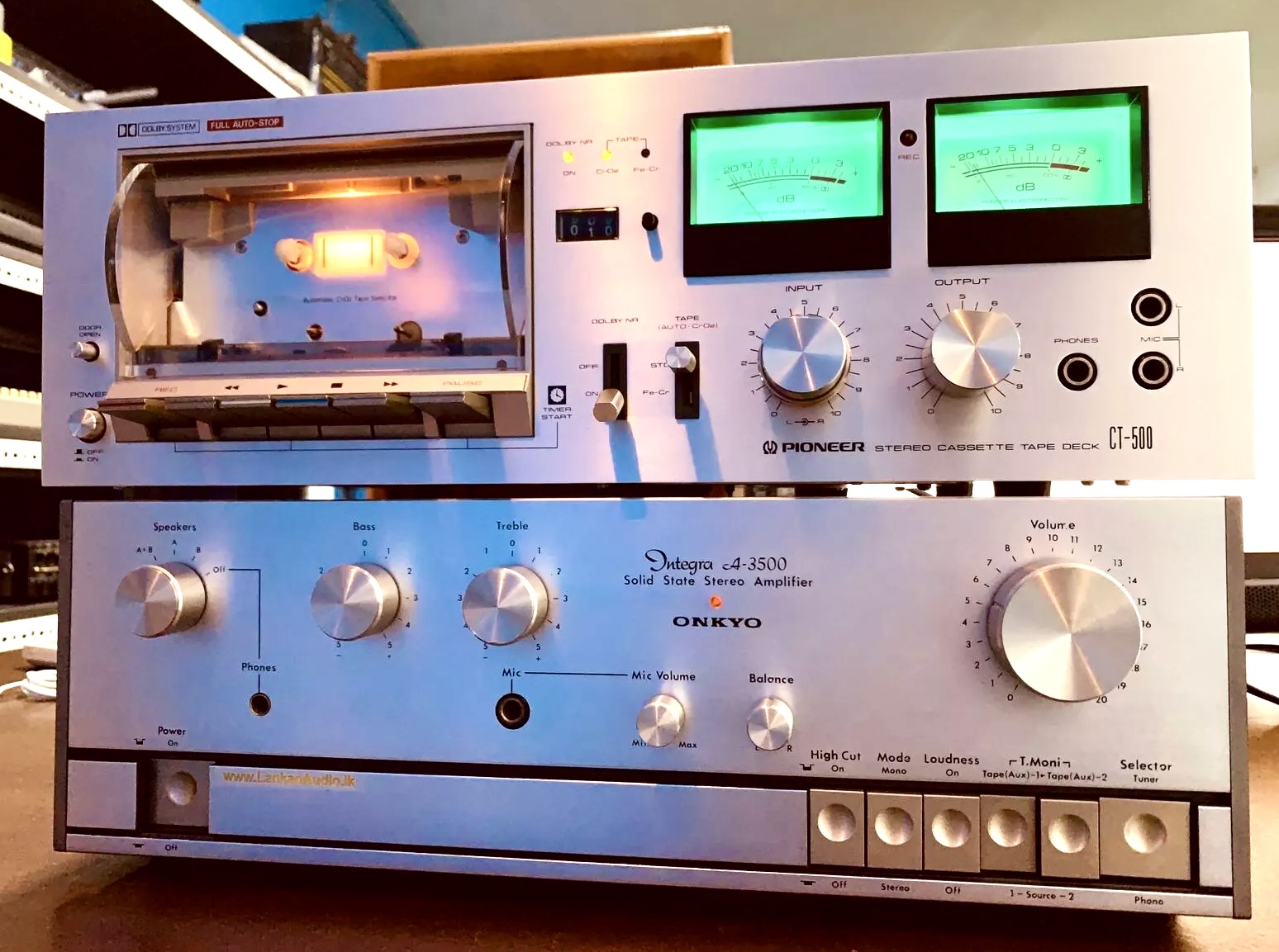 【美品・動作品】 Pioneer CT-500 カセットデッキ 再生OK Pioneer CT-500 良品・動作品】 Pioneer CT-500 カセットデッキ 動作