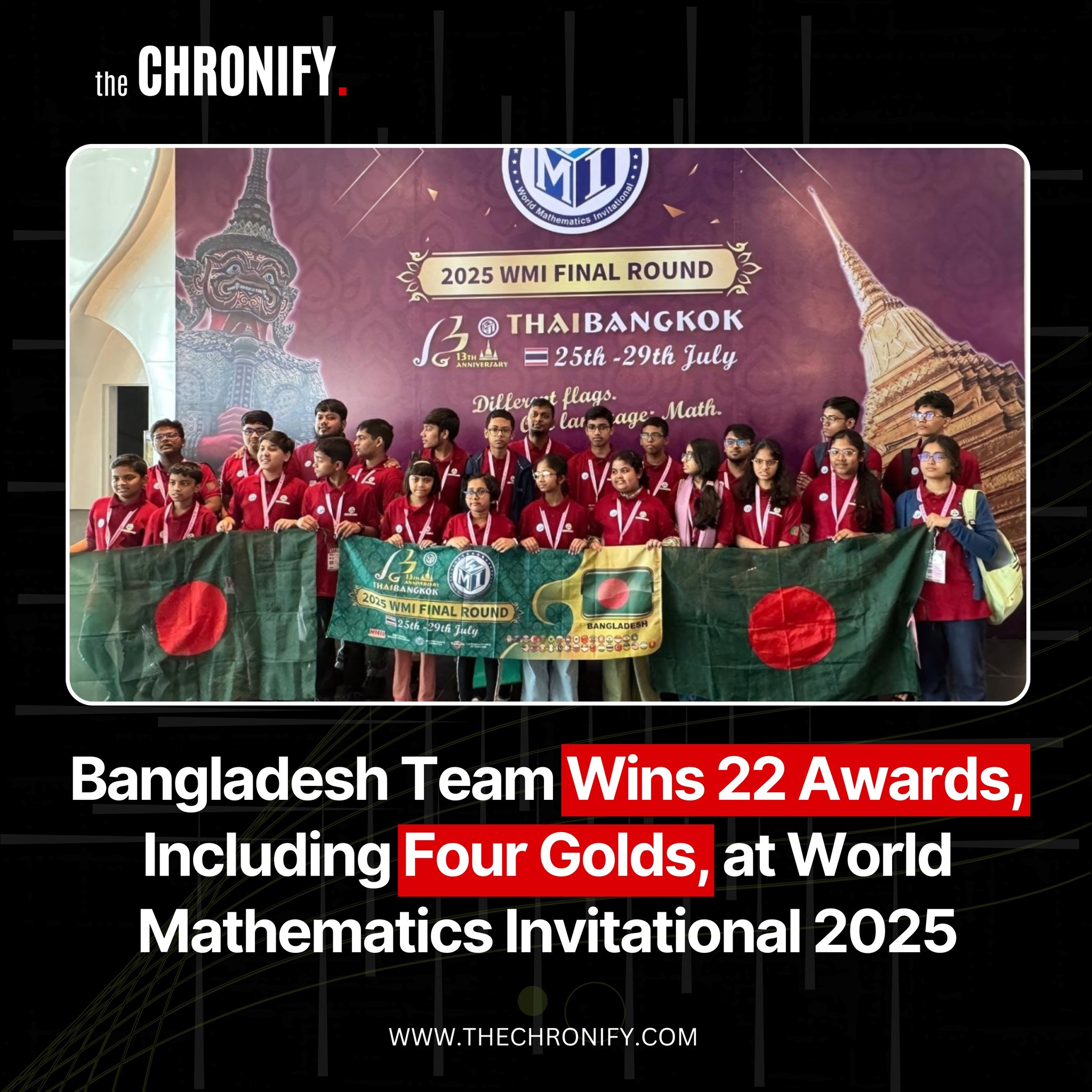 The Chronify - Bangladesh’s talented young mathematicians made an ...