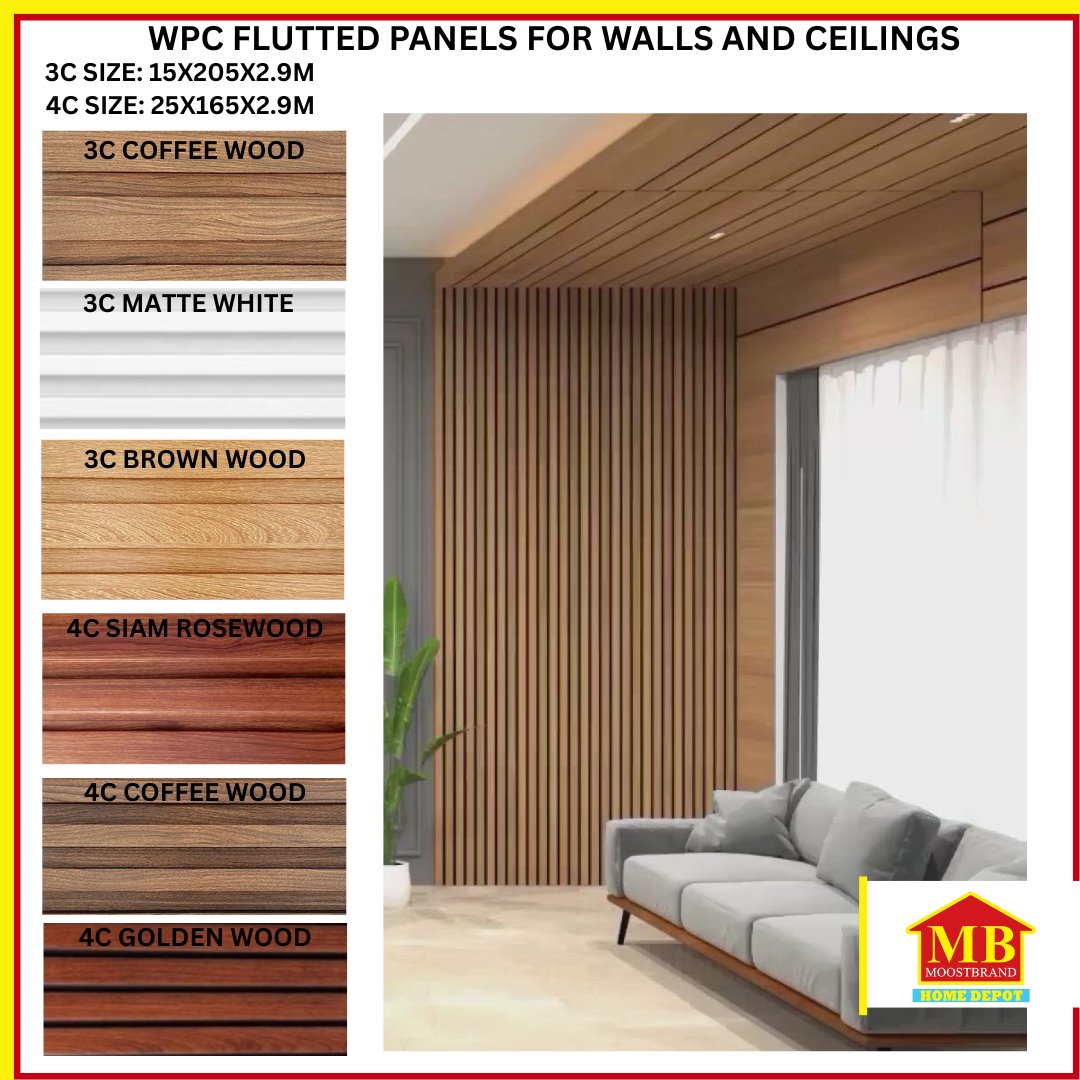 Moostbrand - Elevate your interior design with WPC flutted panels that ...