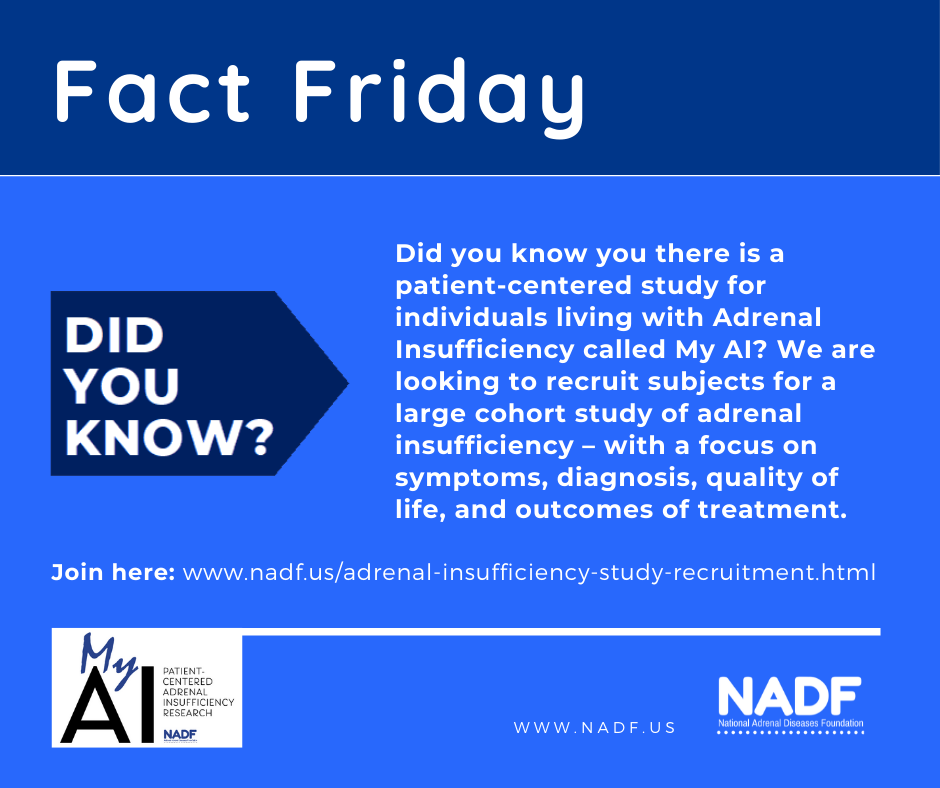 NADF - For more information about this important adrenal...