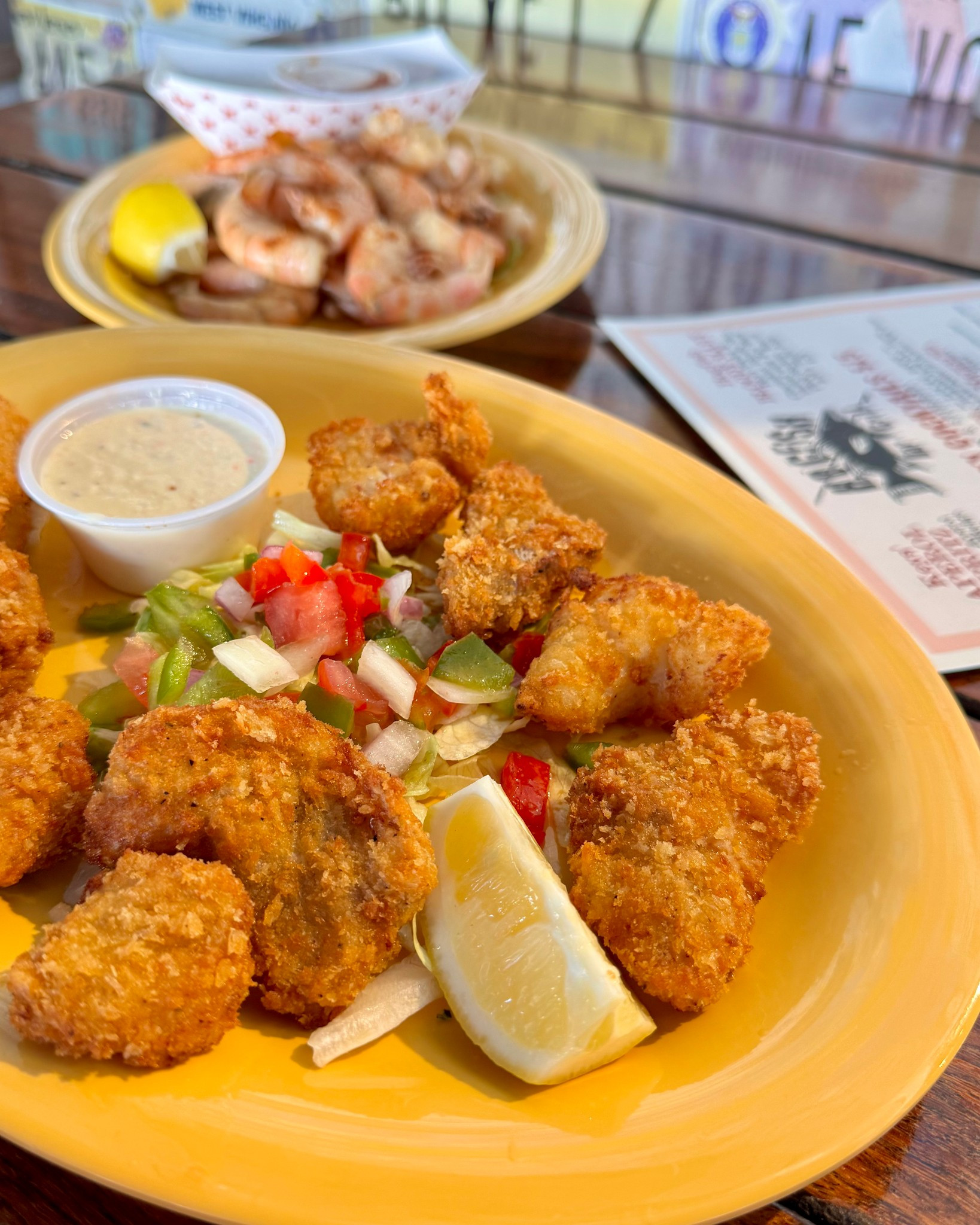 Grouper Cheeks 🐟 so tender they... - Hogfish Bar & Grill | Facebook