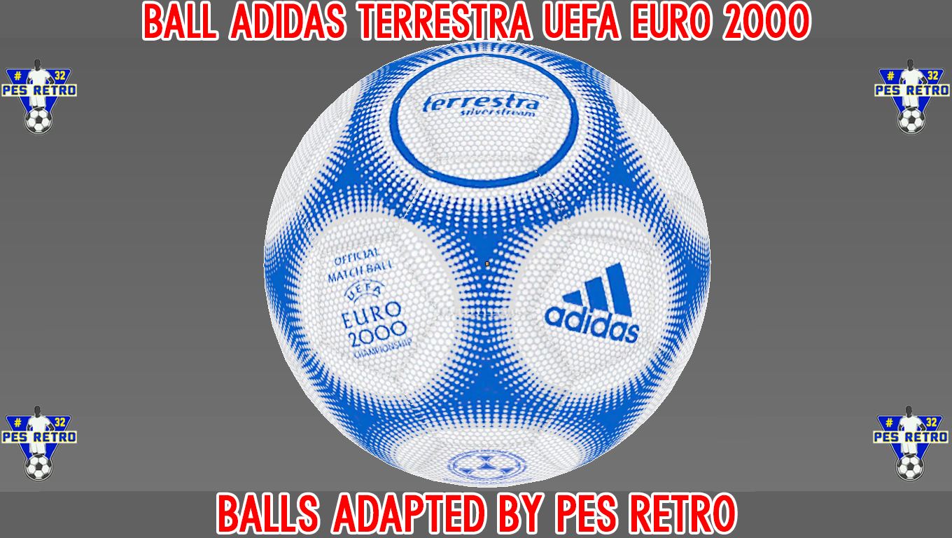 EURO2000 terrester 2000年の欧州選手権の公式試合球 5号球