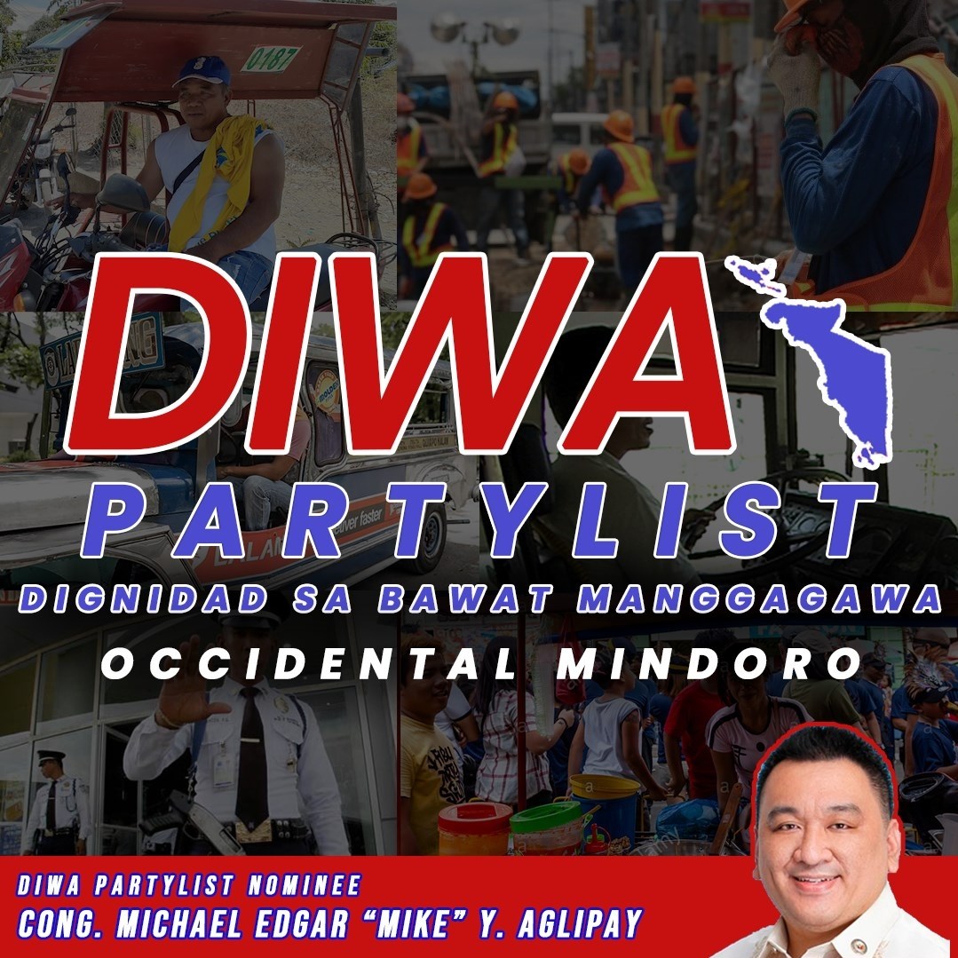 DIWA Partylist... - DIWA Partylist Occidental Mindoro