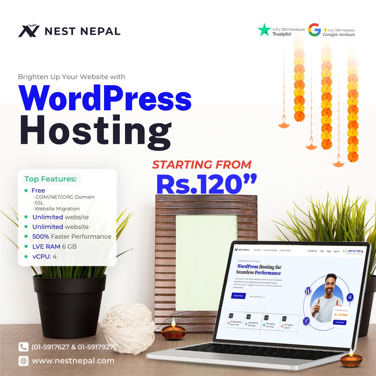 What is the Difference in Web Hosting And WordPress Hositng  