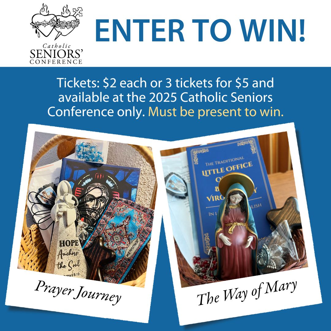 Pilgrim - 🎉 RAFFLE REVEAL continues at the 2025 Catholic Seniors ...