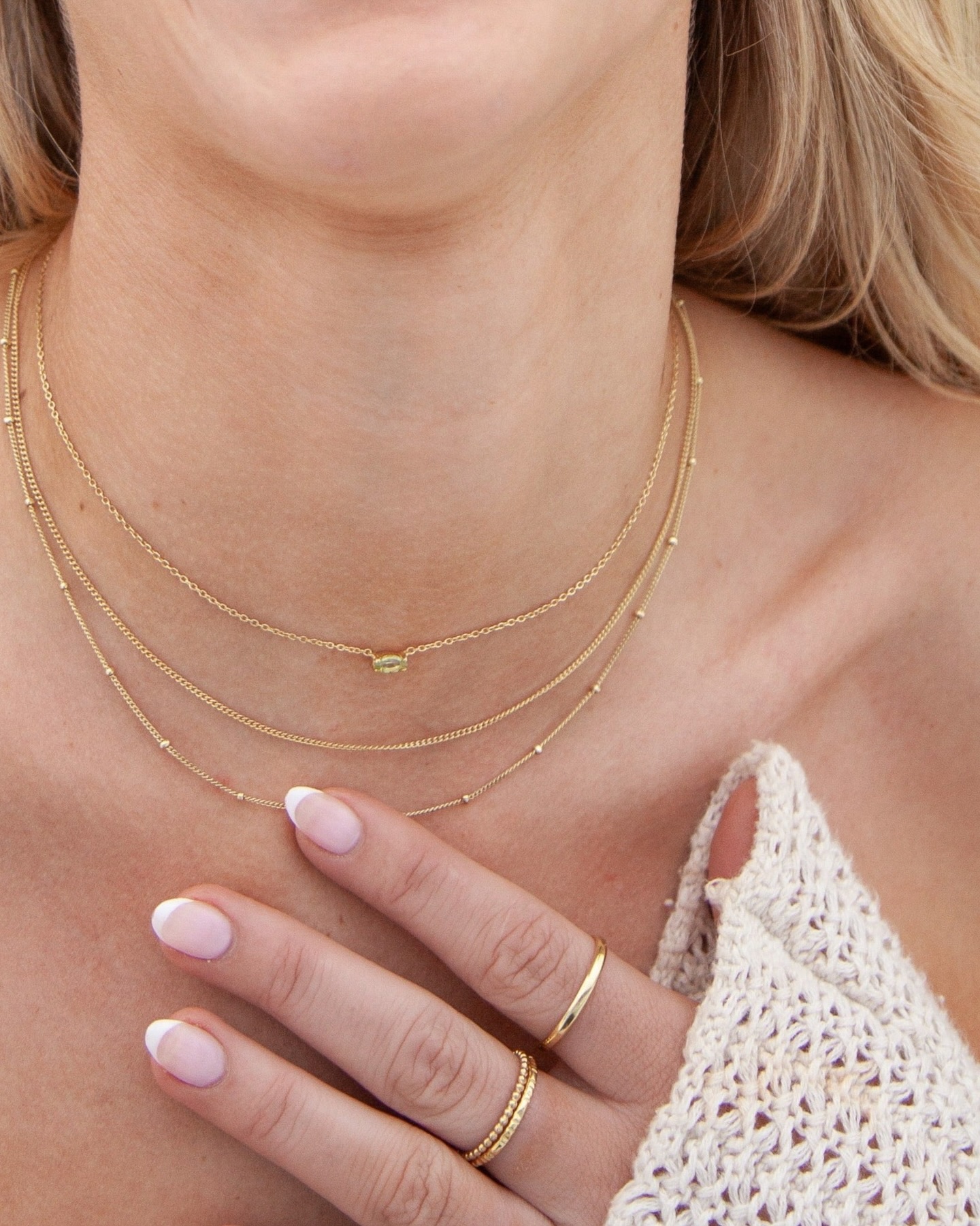 Caja Isla Circle Necklace