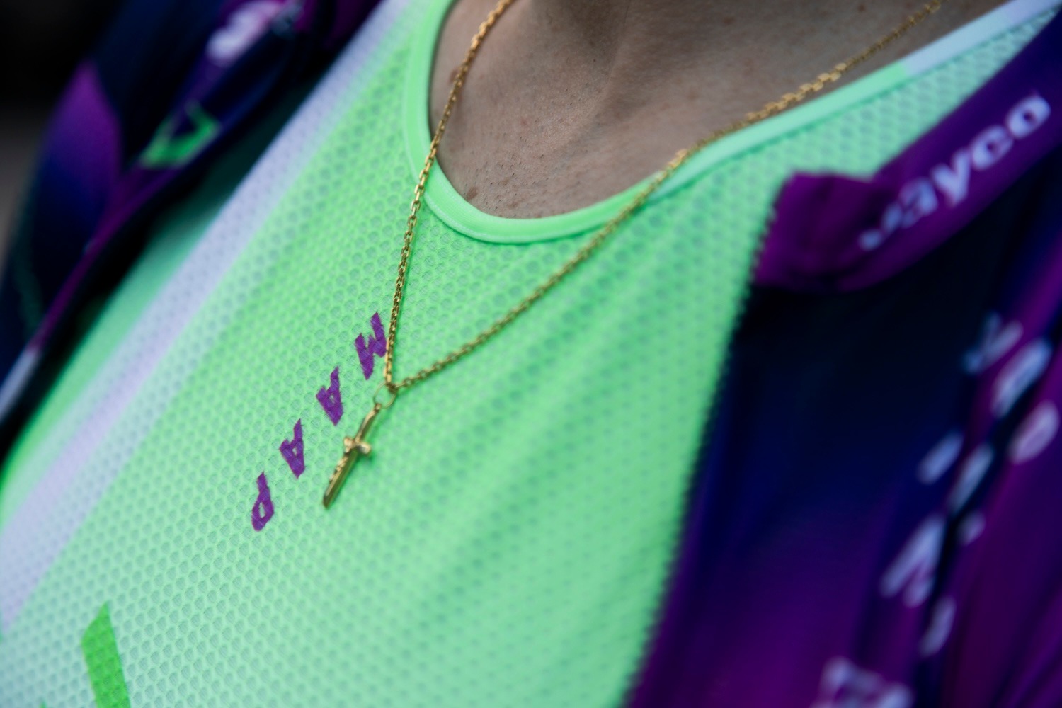 Maillot De Cyclisme MAAP Team JAYCO ALULA 2025 - Porté Par Dylan Groenewegen - Combinaison Aérodynamique