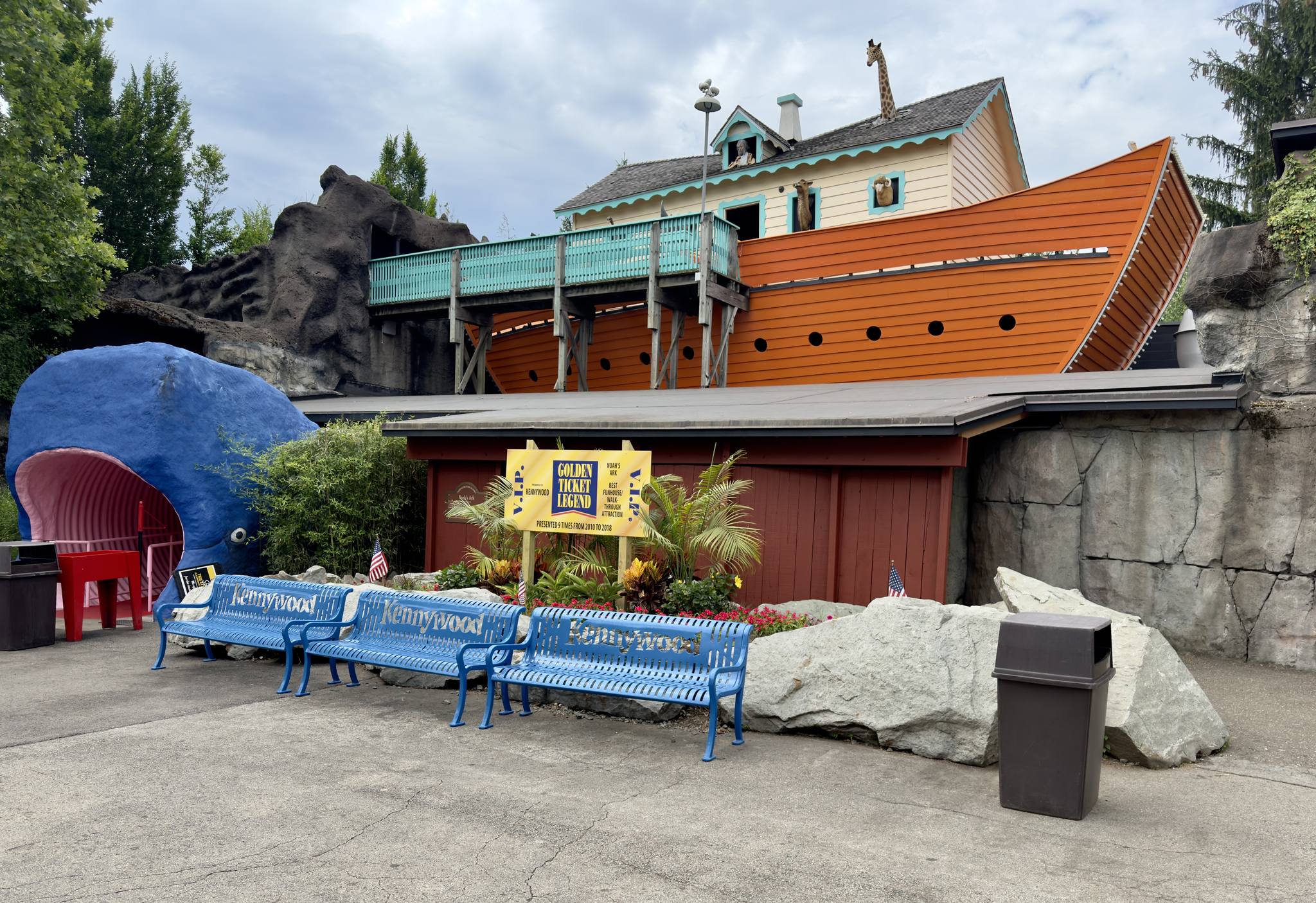 Haunted - 𝗧𝗛𝗘 𝗟𝗔𝗦𝗧 𝗢𝗙 𝗜𝗧𝗦 𝗞𝗜𝗡𝗗: 𝗡𝗢𝗔𝗛'𝗦 𝗔𝗥𝗞 Noah’s Ark at Kennywood ...