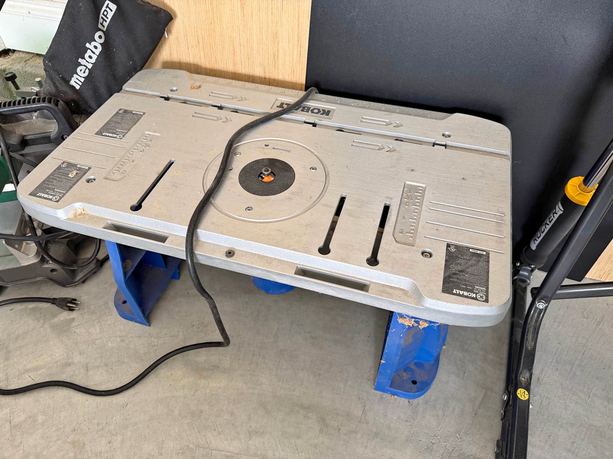 Kobalt router and table - Router Tables - Davidson, North Carolina ...