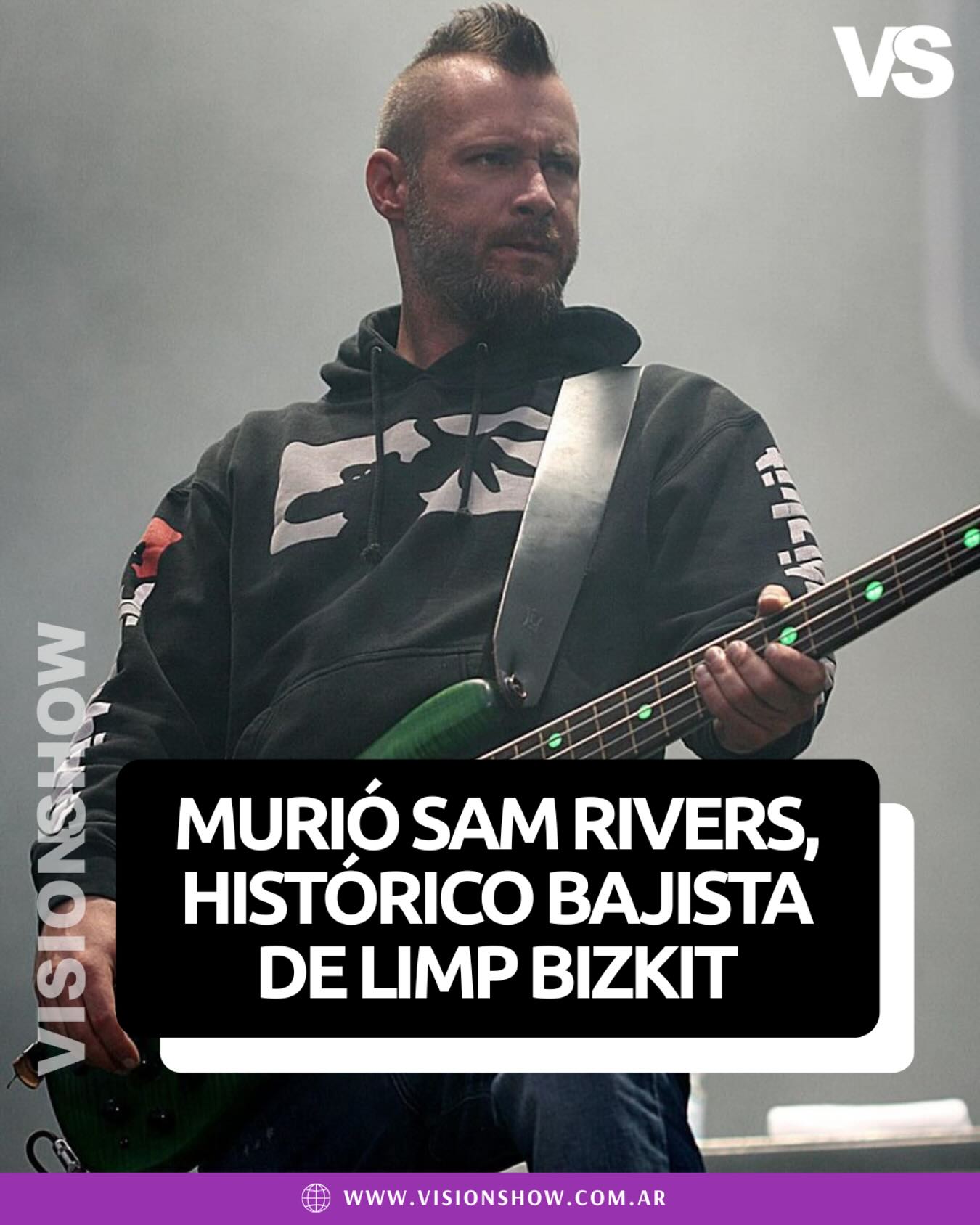 VisionShow - ⚫️ El mundo del rock está de luto. Sam Rivers, bajista y ...
