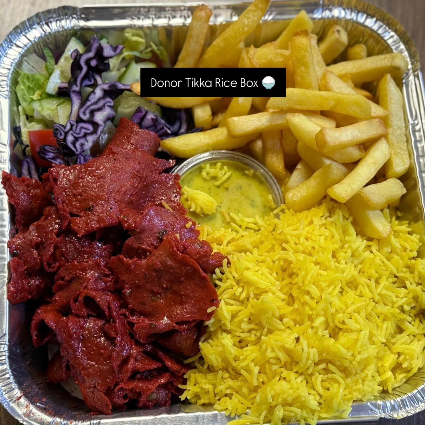 🍛 Donor Tikka Rice Box 🥘 A... - The Indian Snack Lunch Box | Facebook