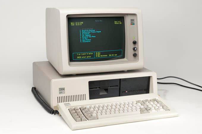 IBM Personal Computer XT introduced in 1983