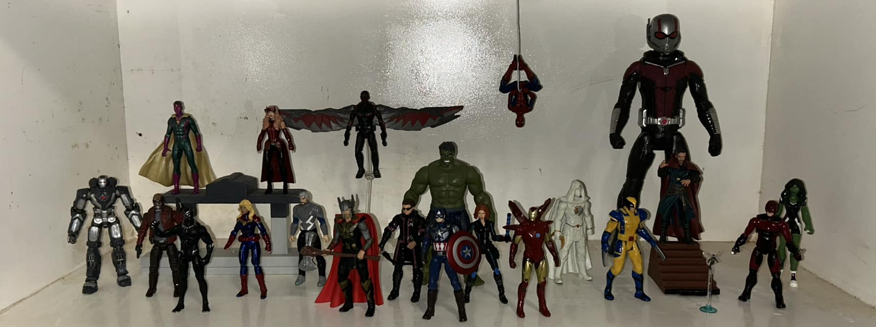 sharing my updated custom 3.75 inch mcu figure collection