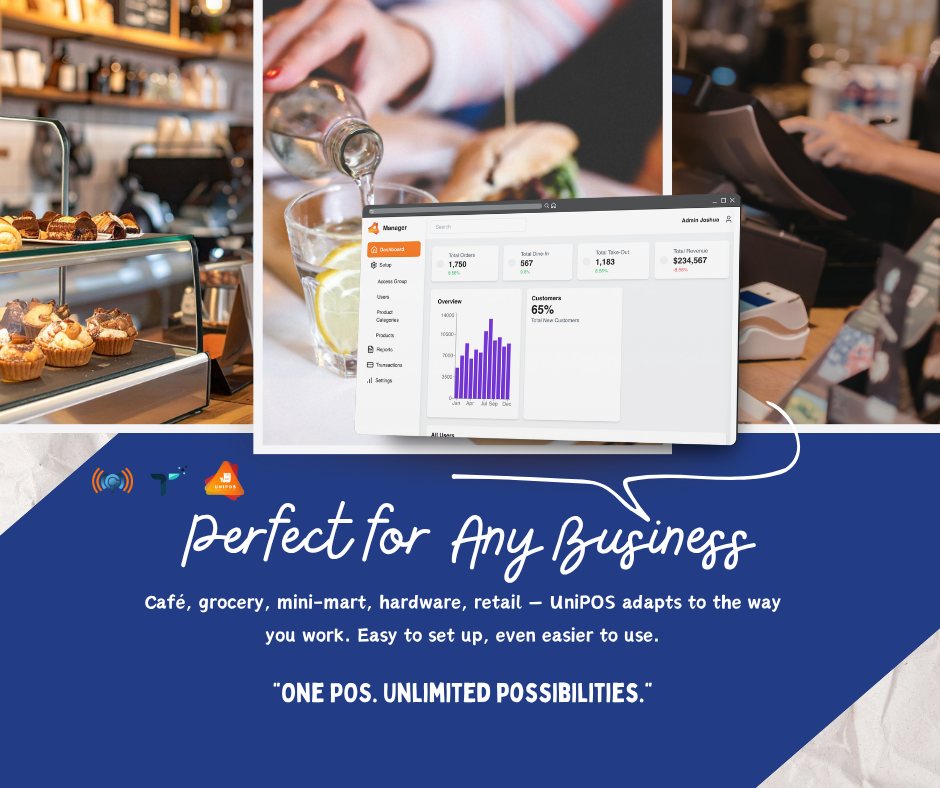 MobileGroup, - Say goodbye to complicated systems! UniPOS gives you ...