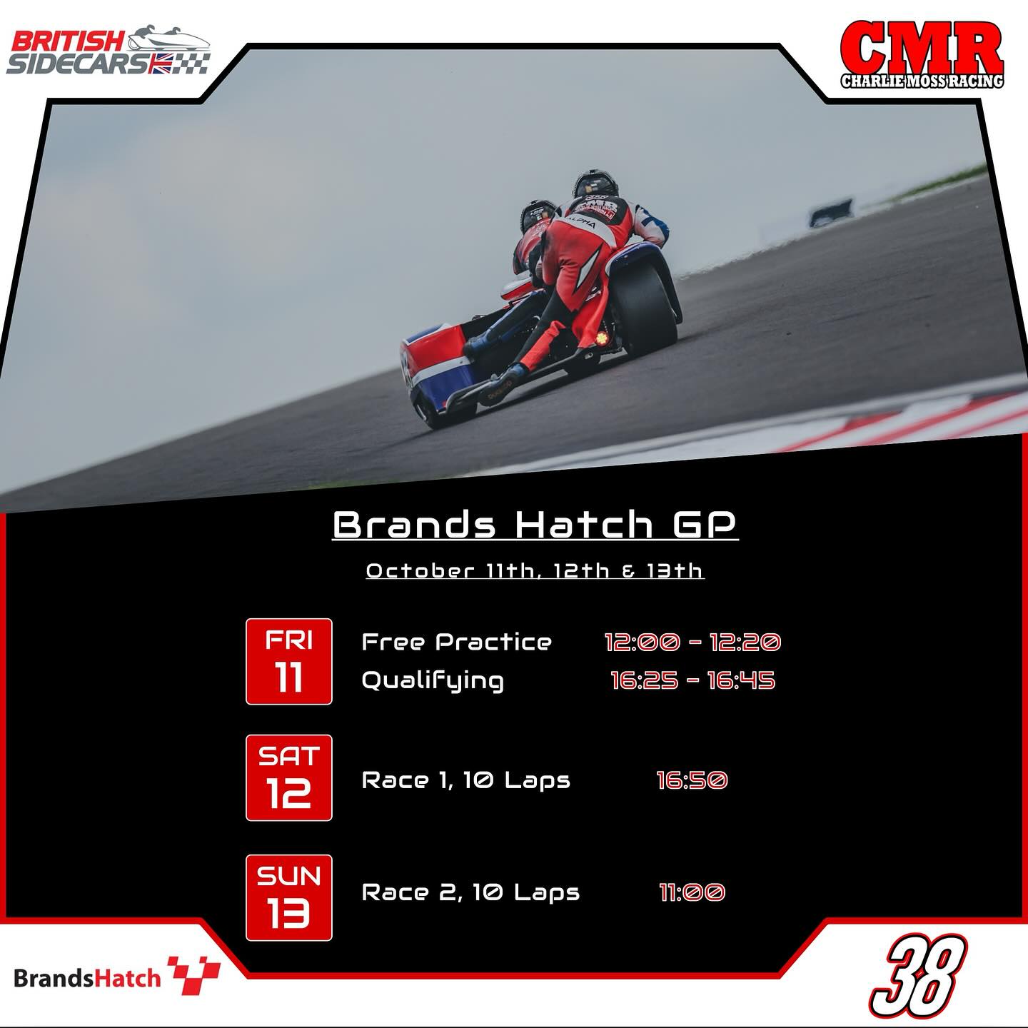 Charlie Moss Racing - Lifesafety Motorsport #38