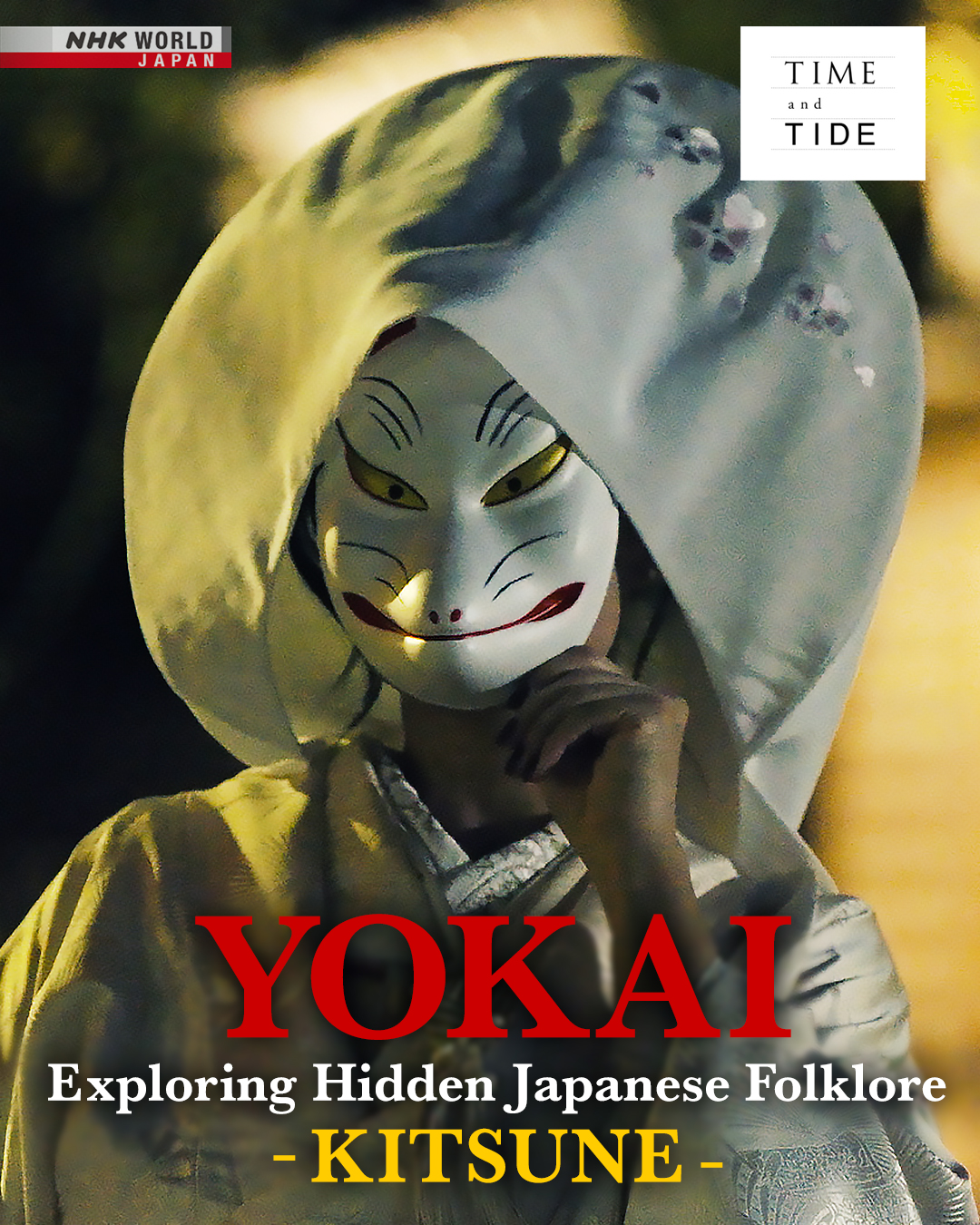 What are the characteristics of kitsune in Japanese folklore?