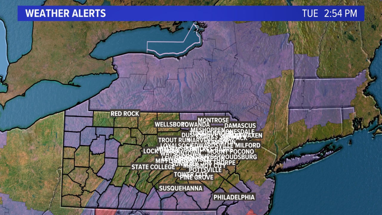 WNEP Weather - Winter Weather Advisory has been issued by... | Facebook