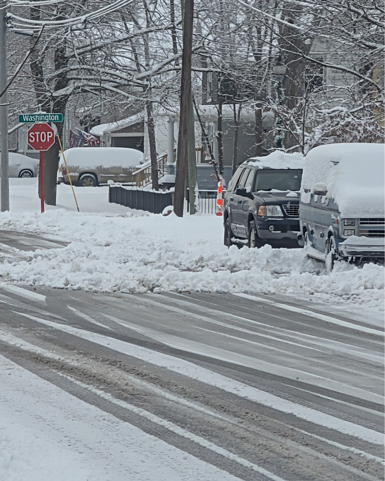 St. - REMINDER - It is illegal to plow snow onto or across the roadway ...