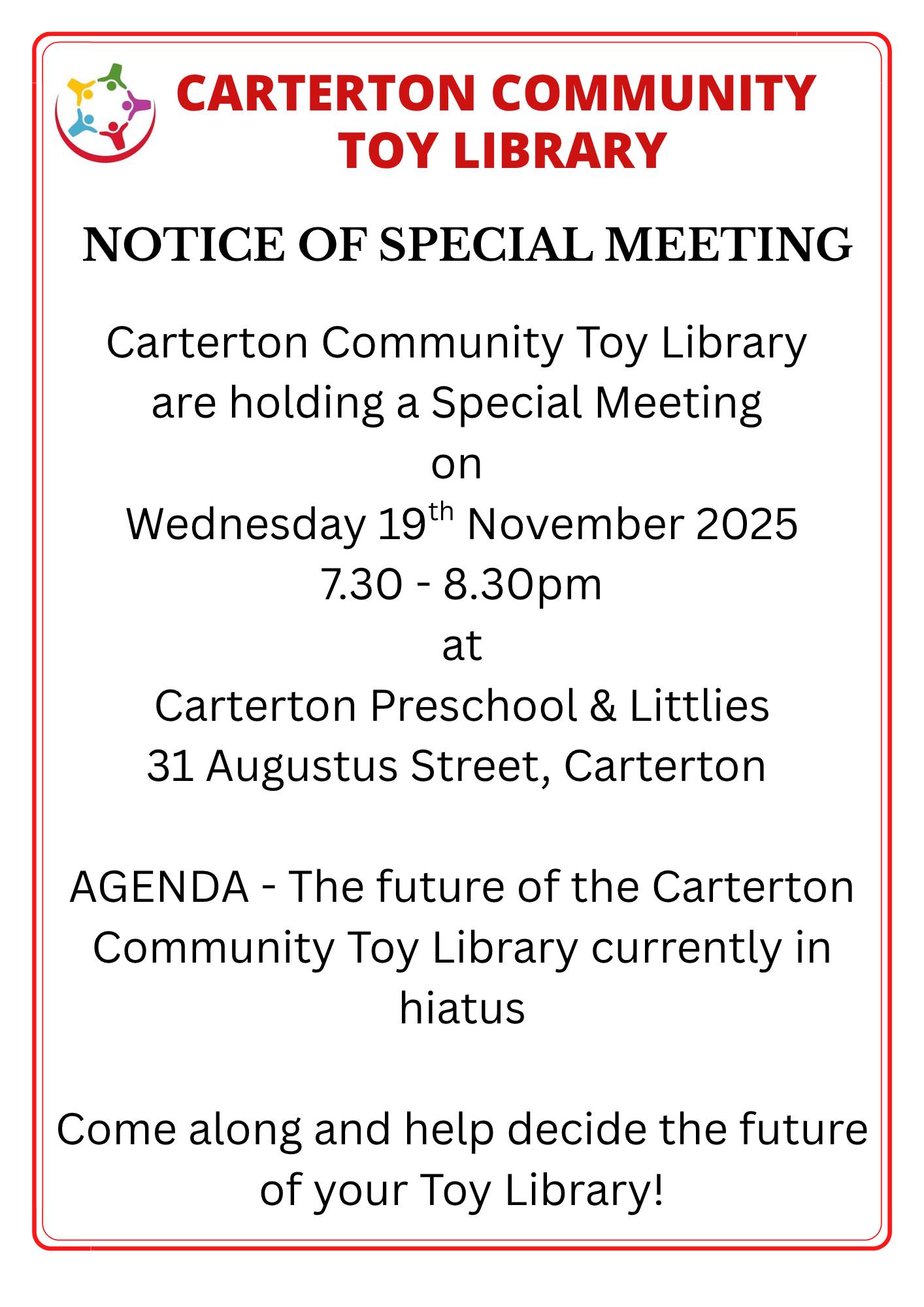 Carterton Community Toy Library