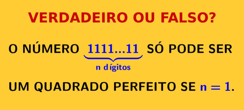 Matemática, SIM OU NÃO. | Campo Grande MS