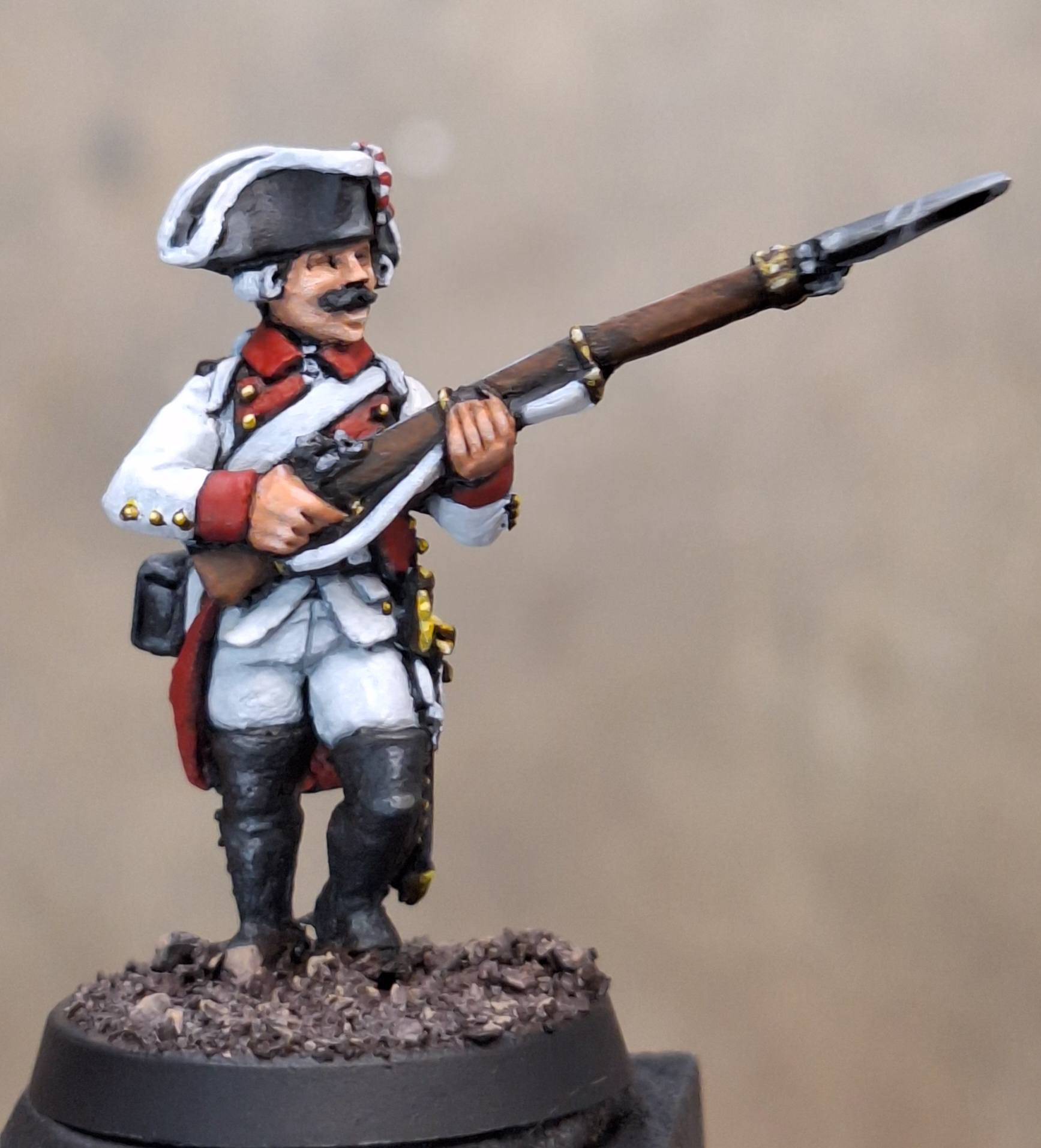 Papal warband miniatures with Cardinal officer